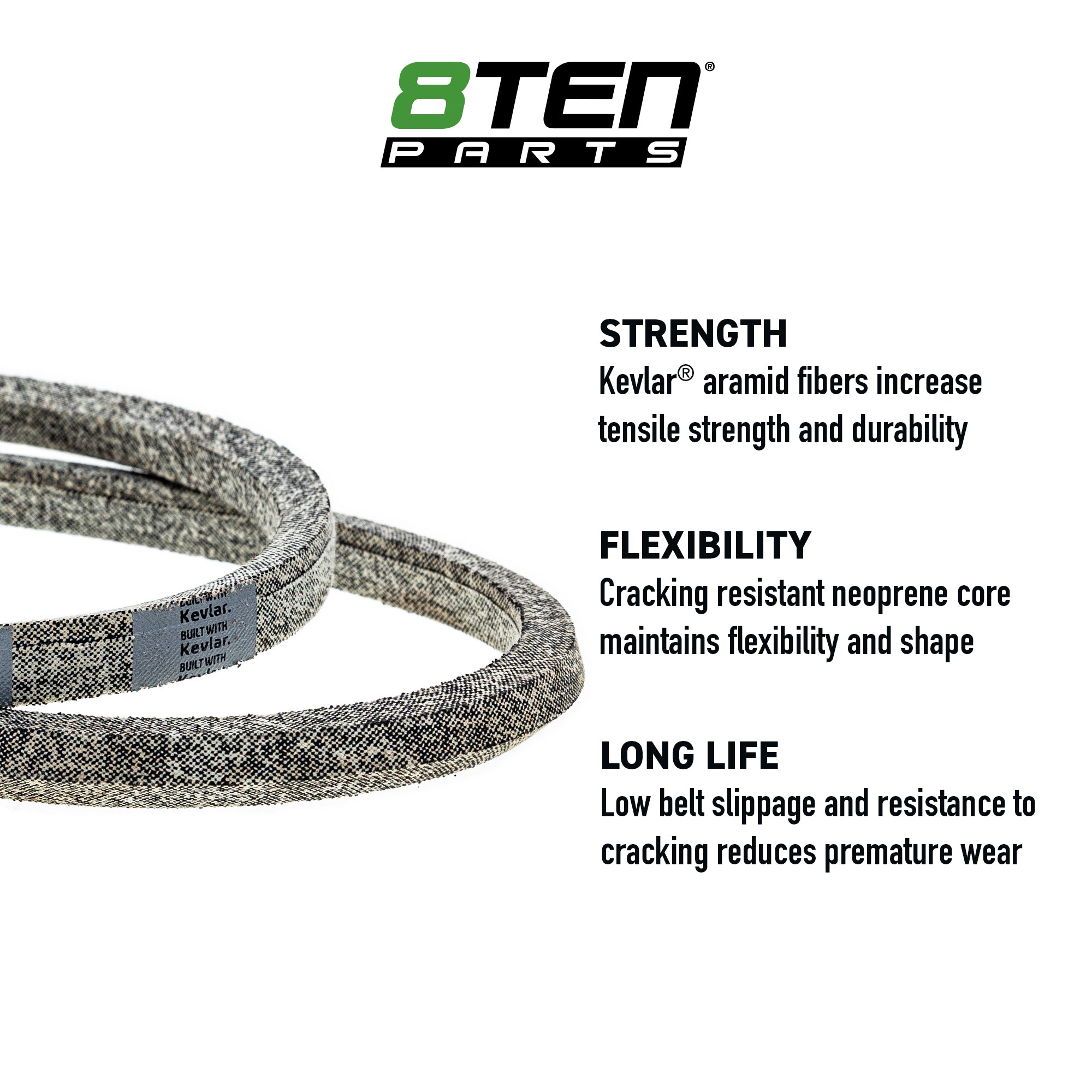 8TEN 810-CBL2046T Replacement Belt