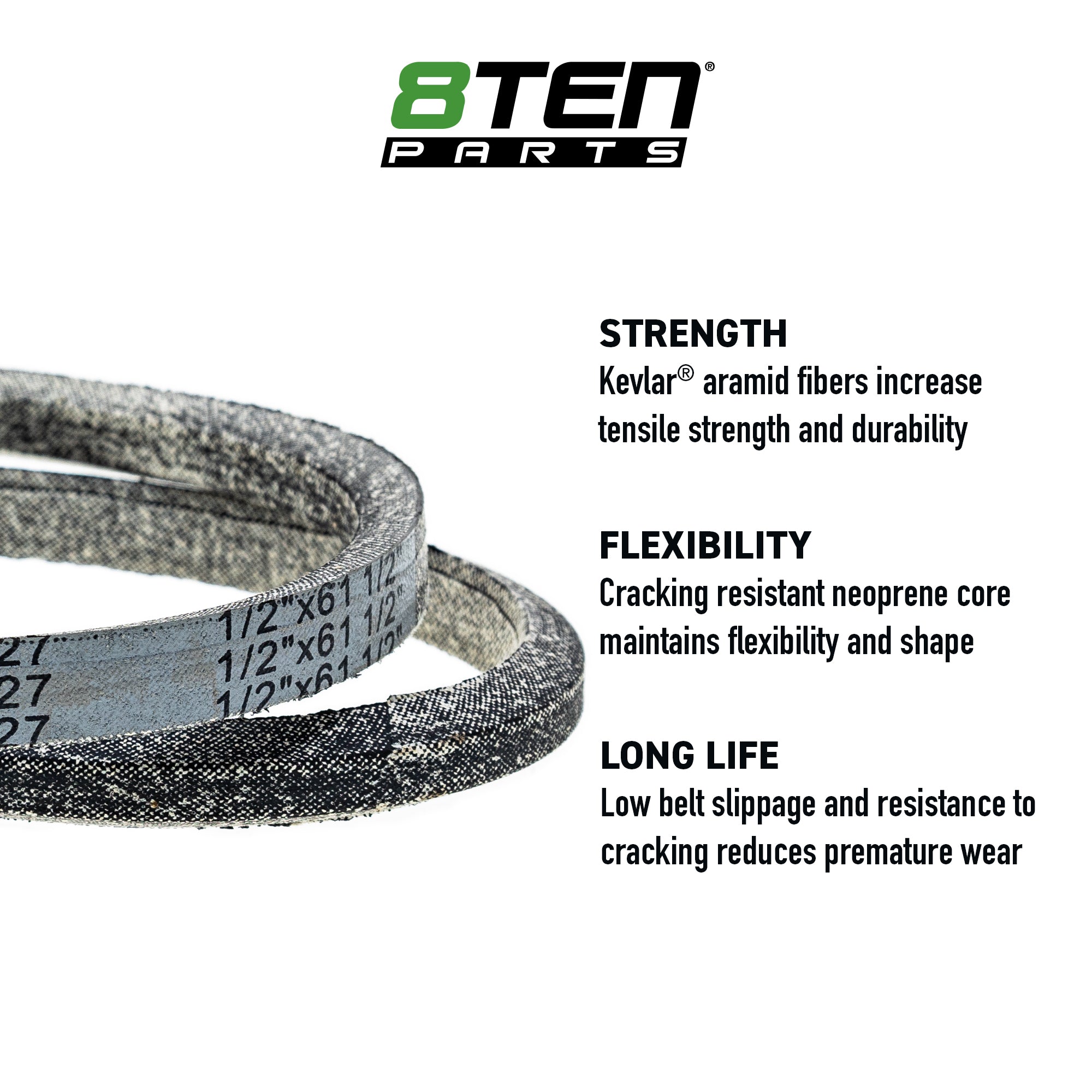 8TEN 810-CBL2049T Replacement Belt