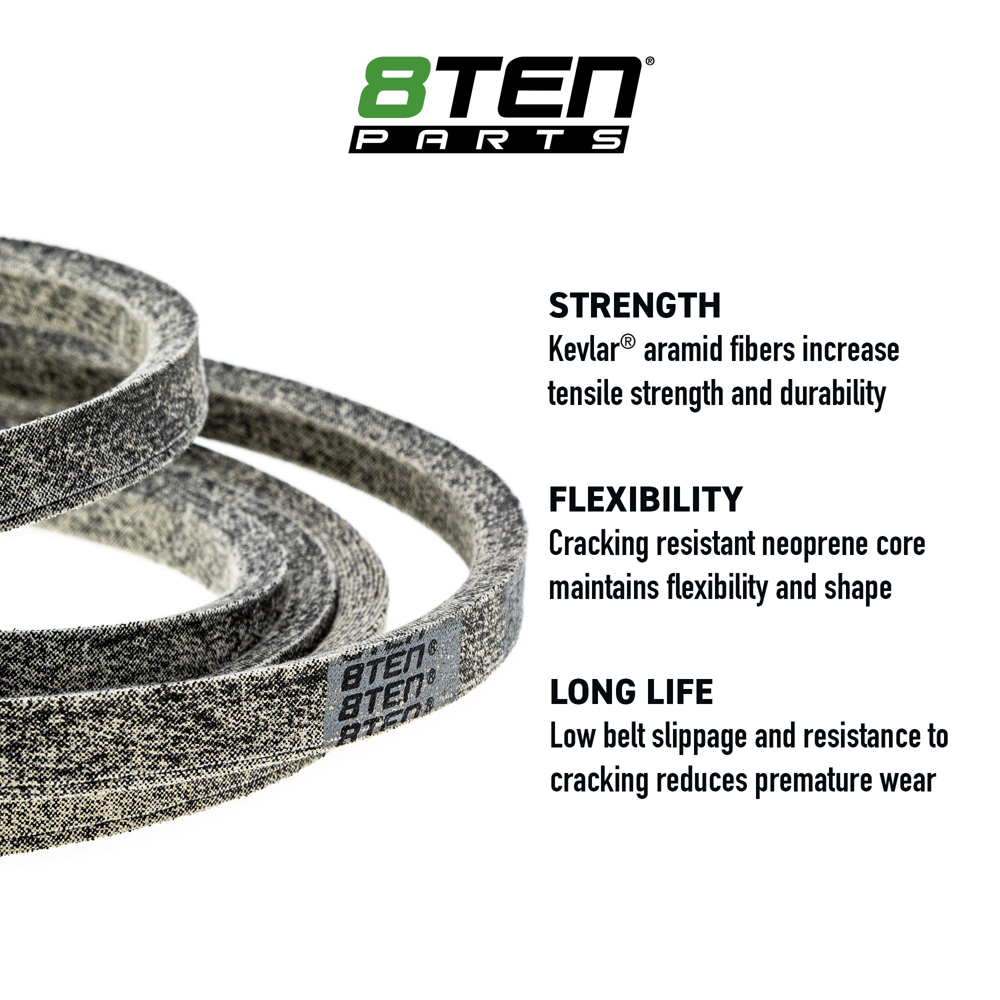 8TEN 810-CBL2041T Replacement Belt