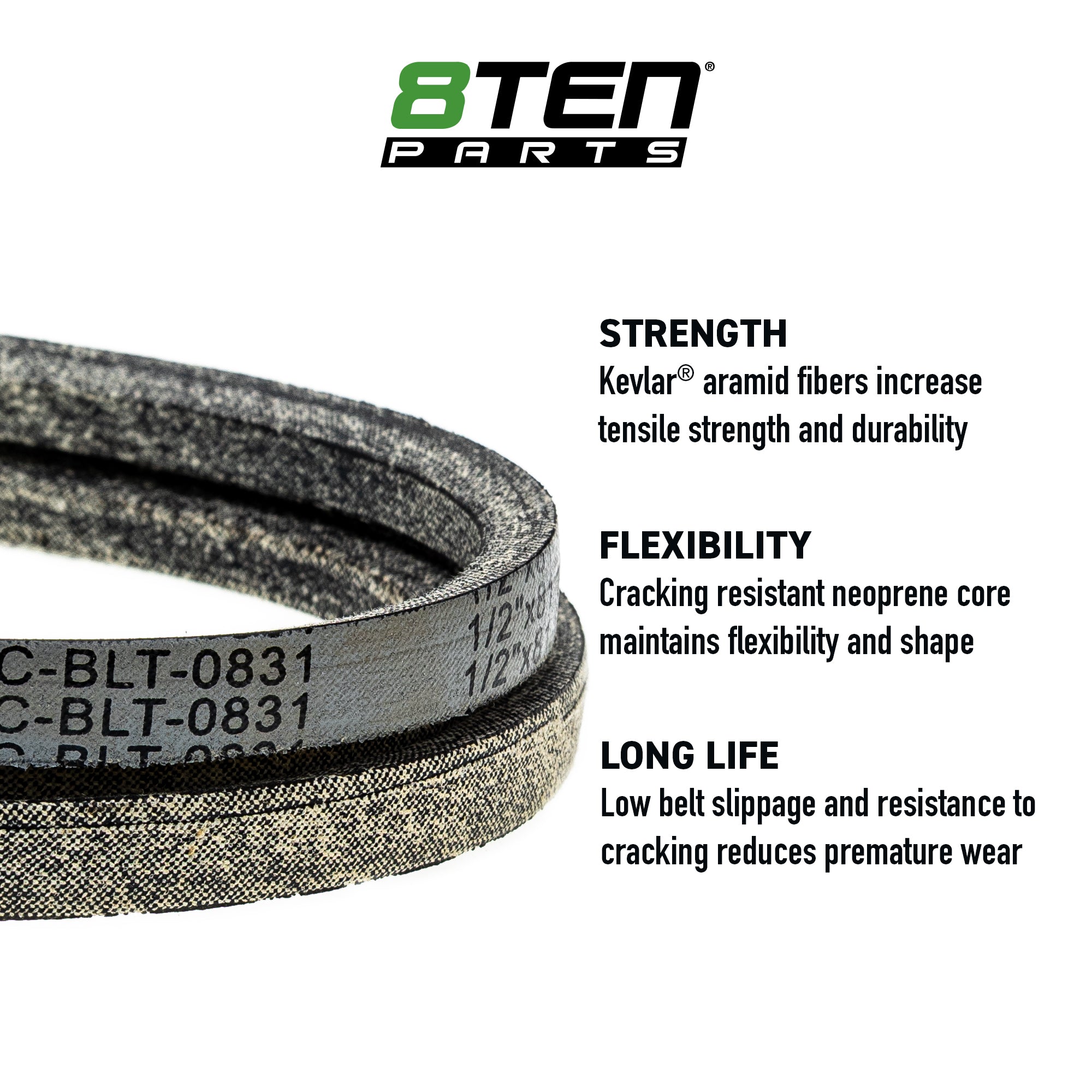 8TEN 810-CBL2053T Replacement Belt
