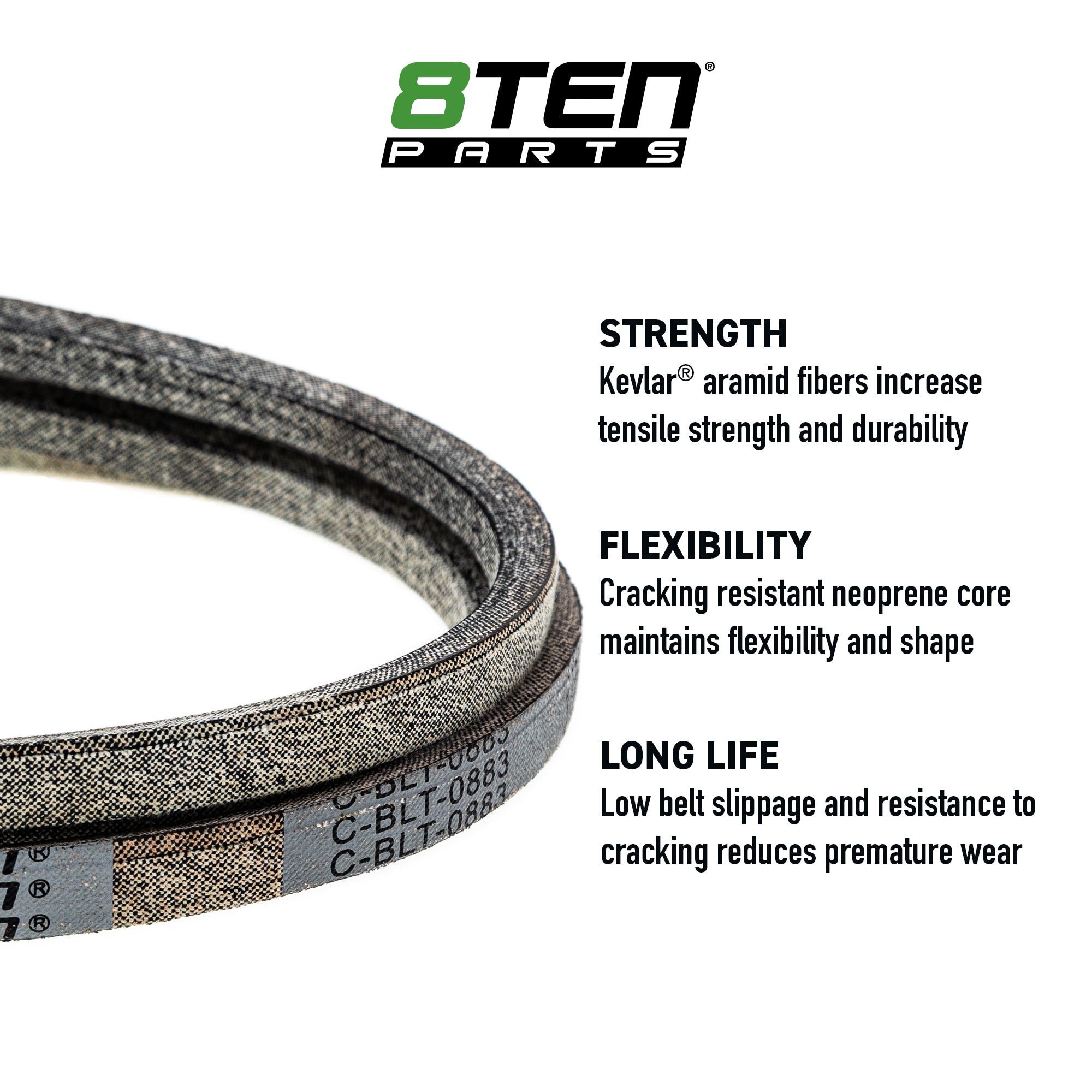 8TEN 810-CBL2055T Replacement Belt