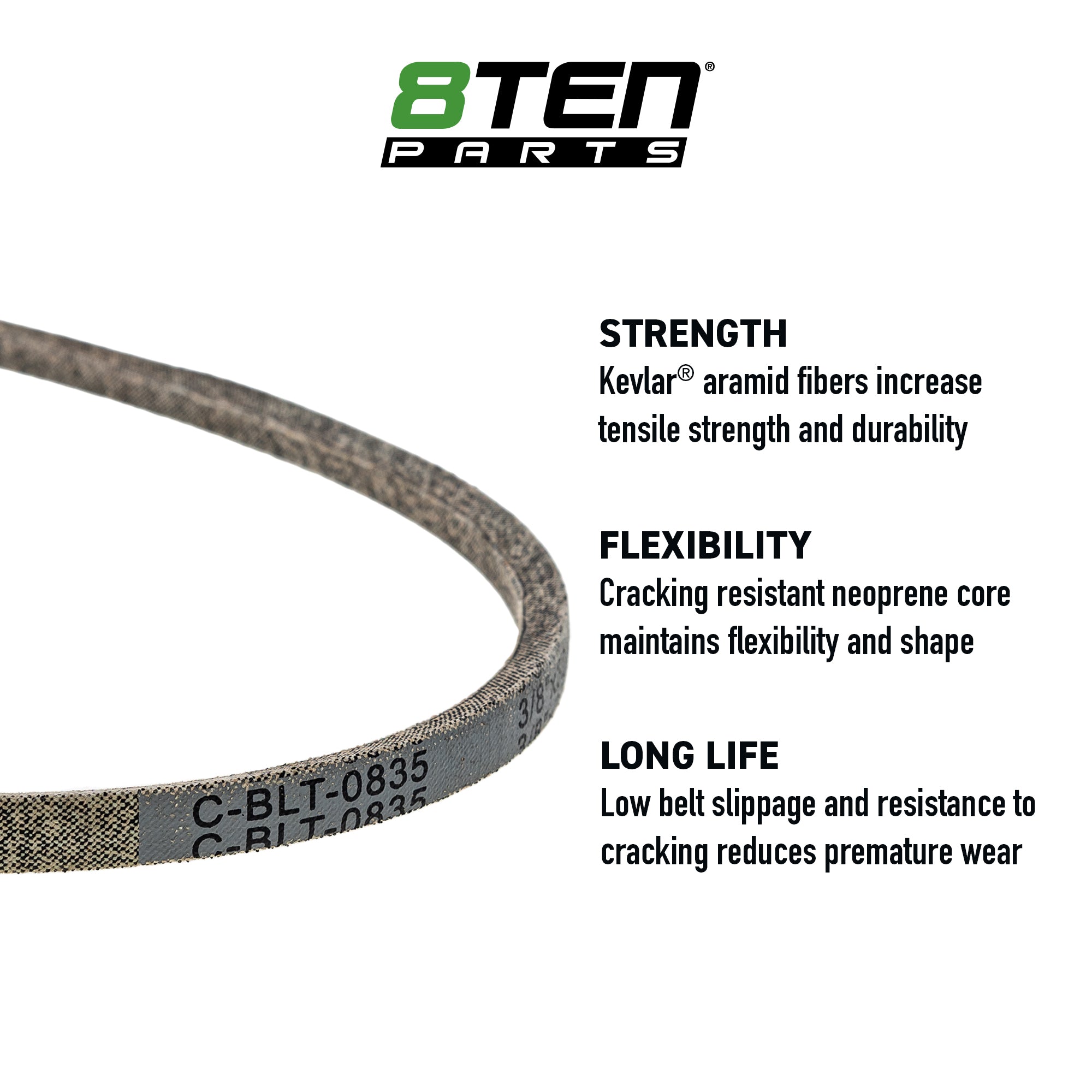 8TEN 810-CBL2057T Replacement Belt