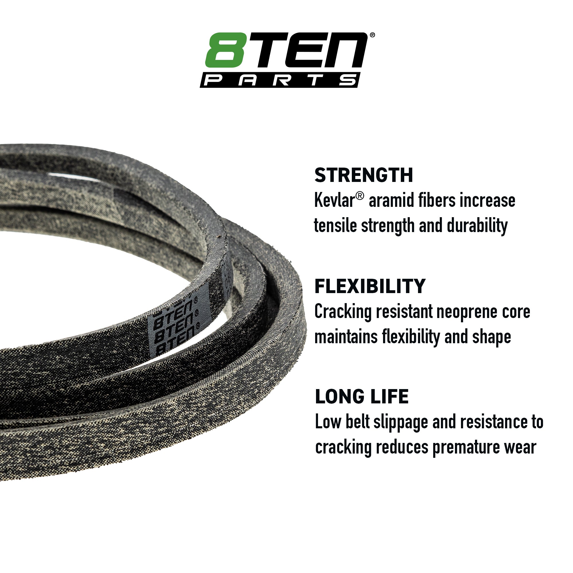 8TEN 810-CBL2058T Replacement Belt