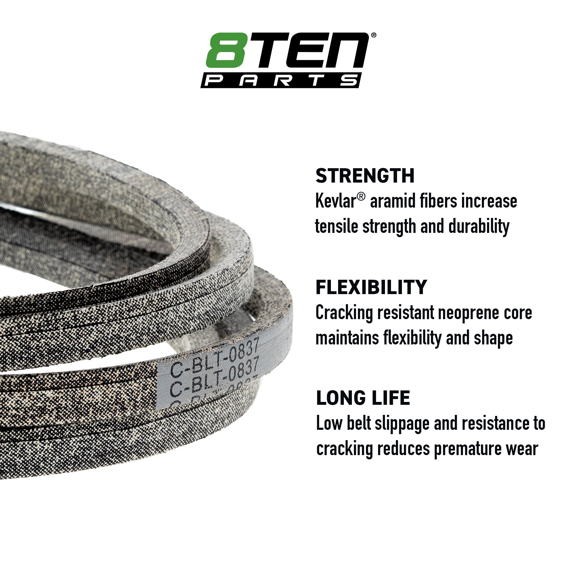 8TEN 810-CBL2059T Replacement Belt