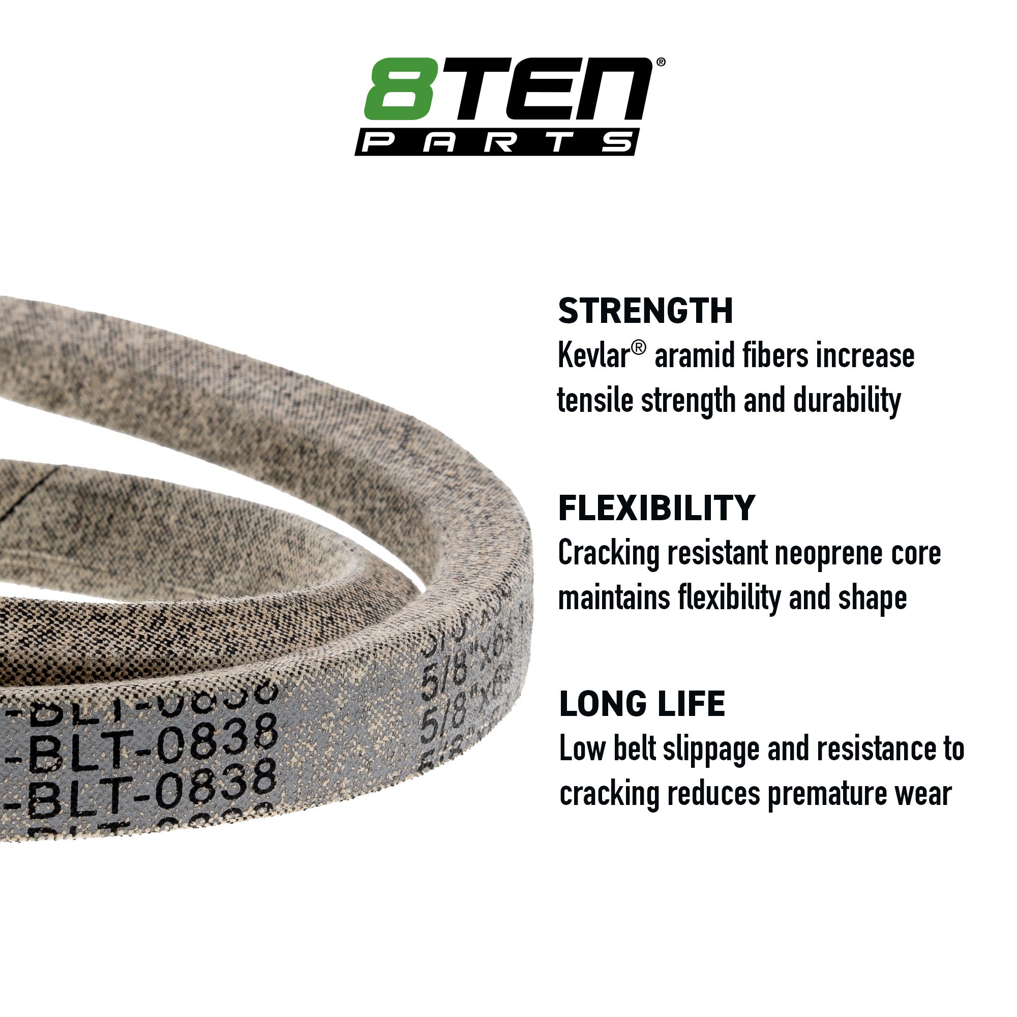 8TEN 810-CBL2050T Replacement Belt