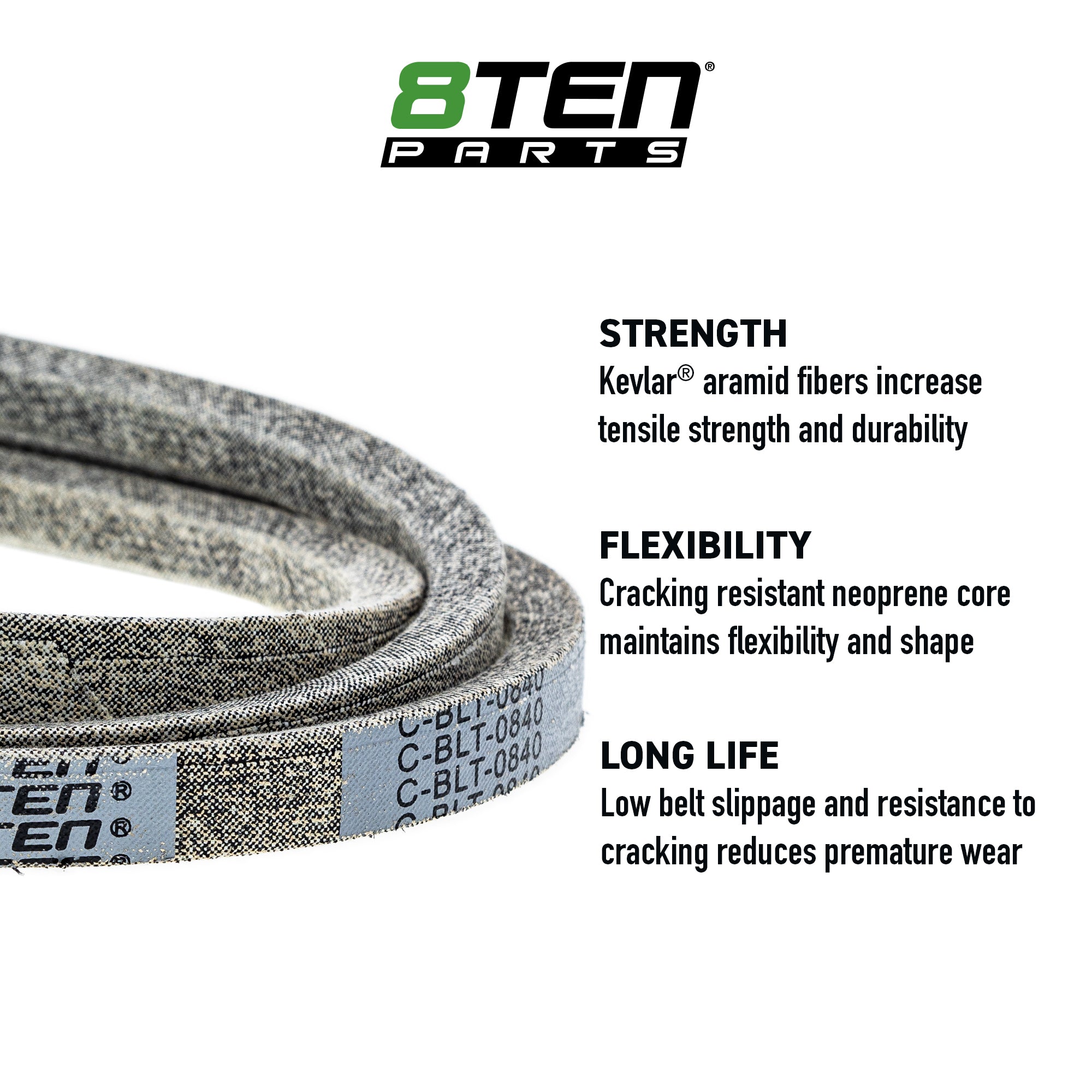 8TEN 810-CBL2062T Replacement Belt