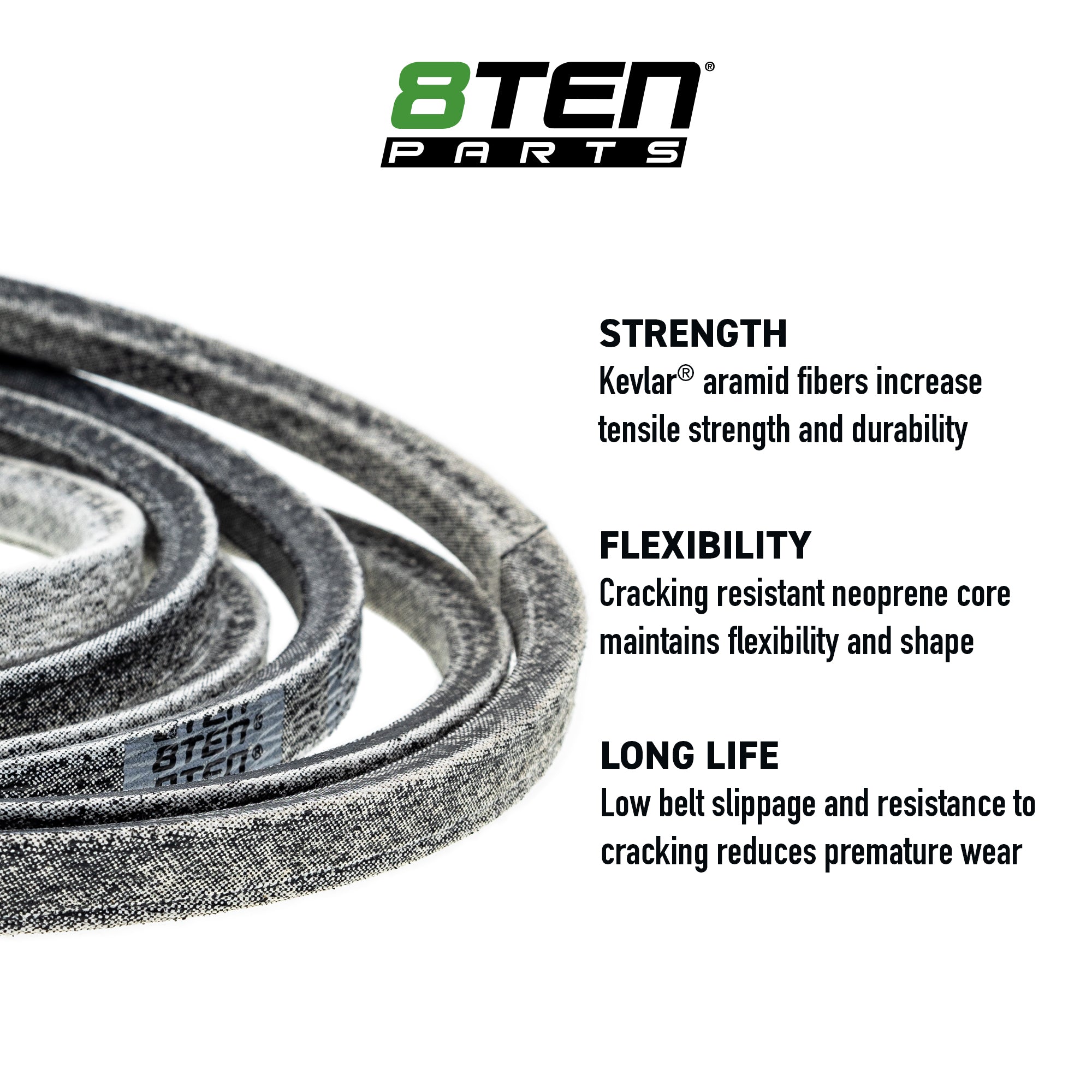 8TEN 810-CBL2066T Replacement Belt