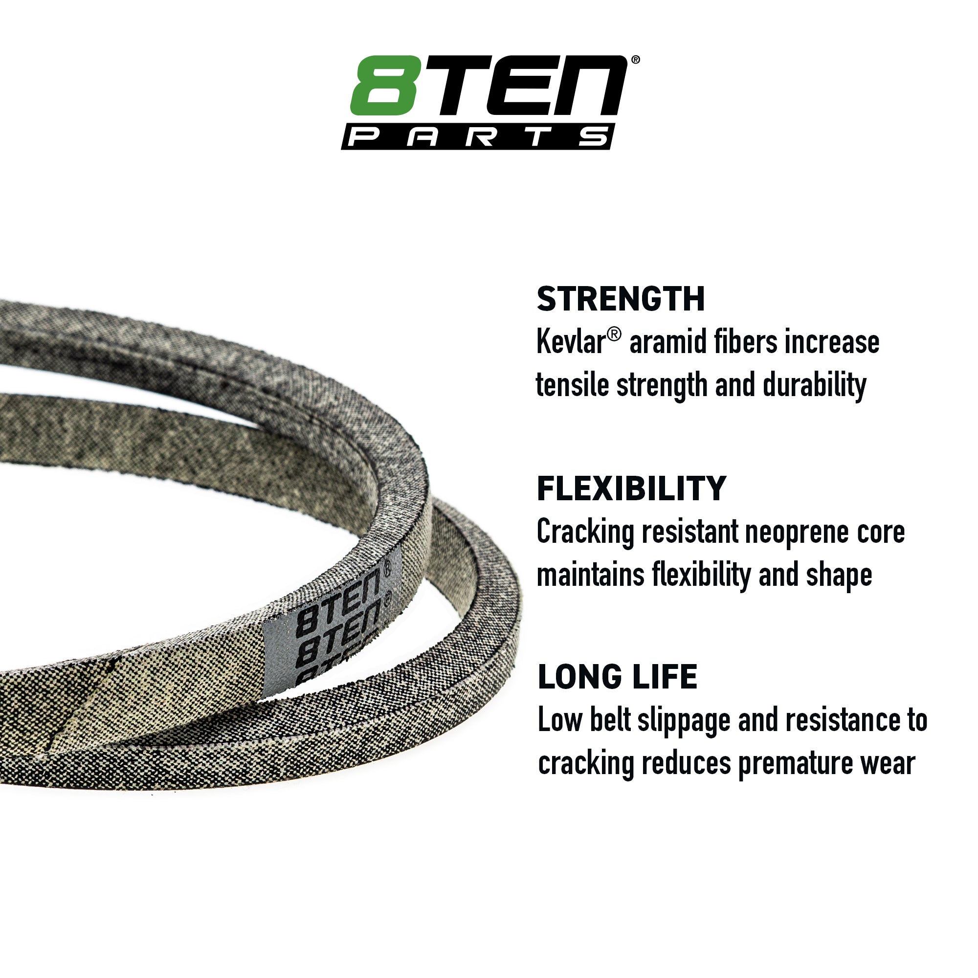 8TEN 810-CBL2068T Replacement Belt