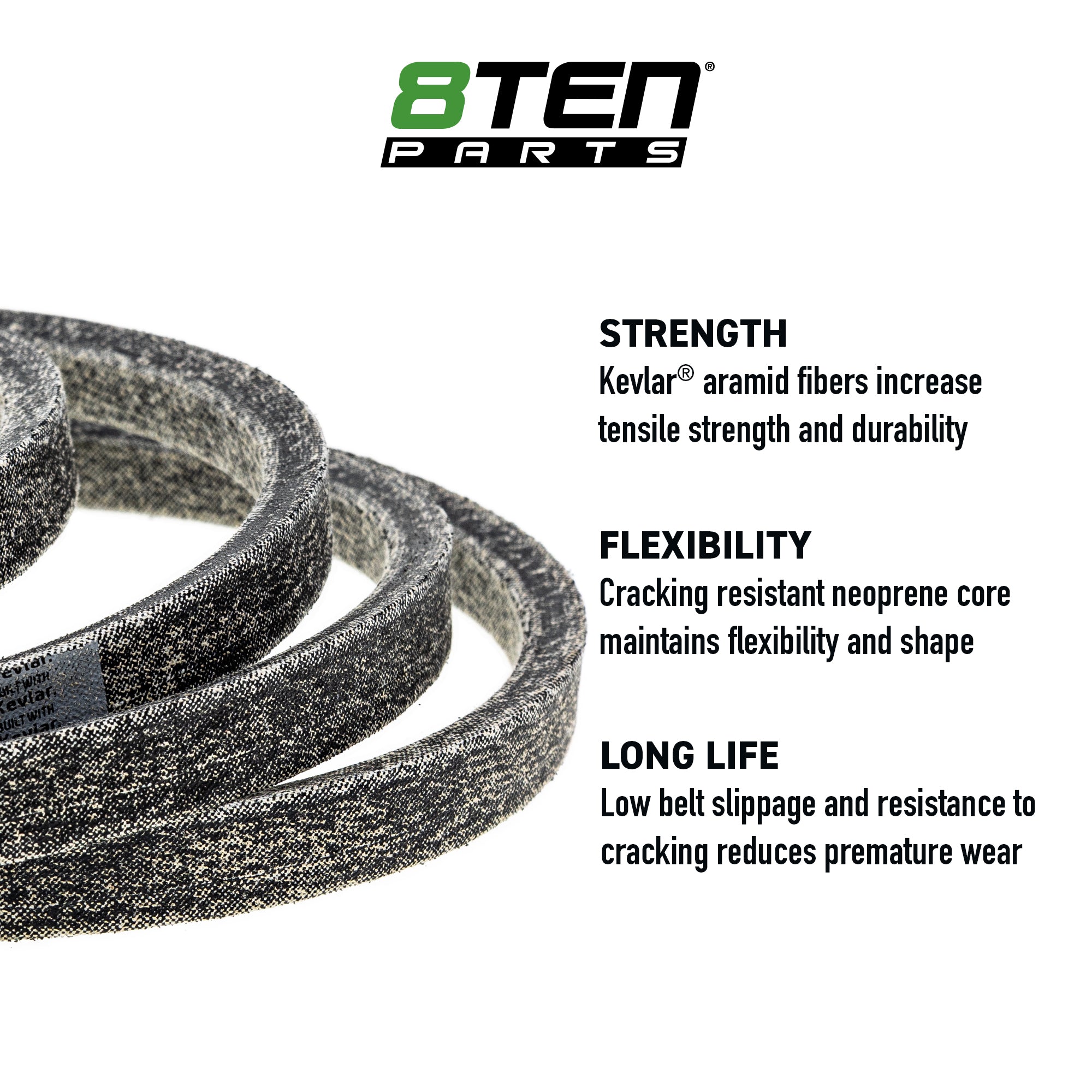 8TEN 810-CBL2089T Replacement Belt