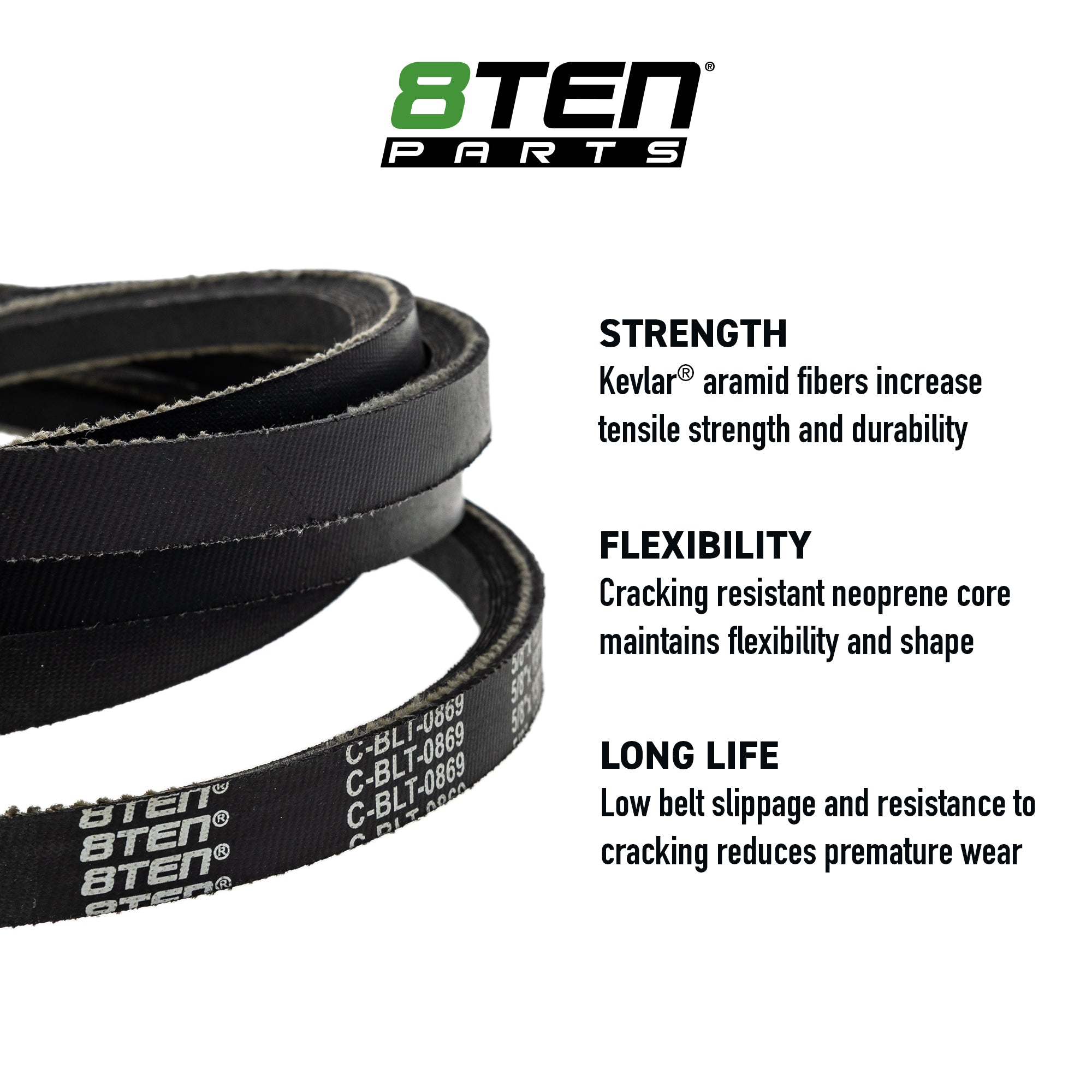 Belt with Kevlar® For Gravely Ariens 07200817