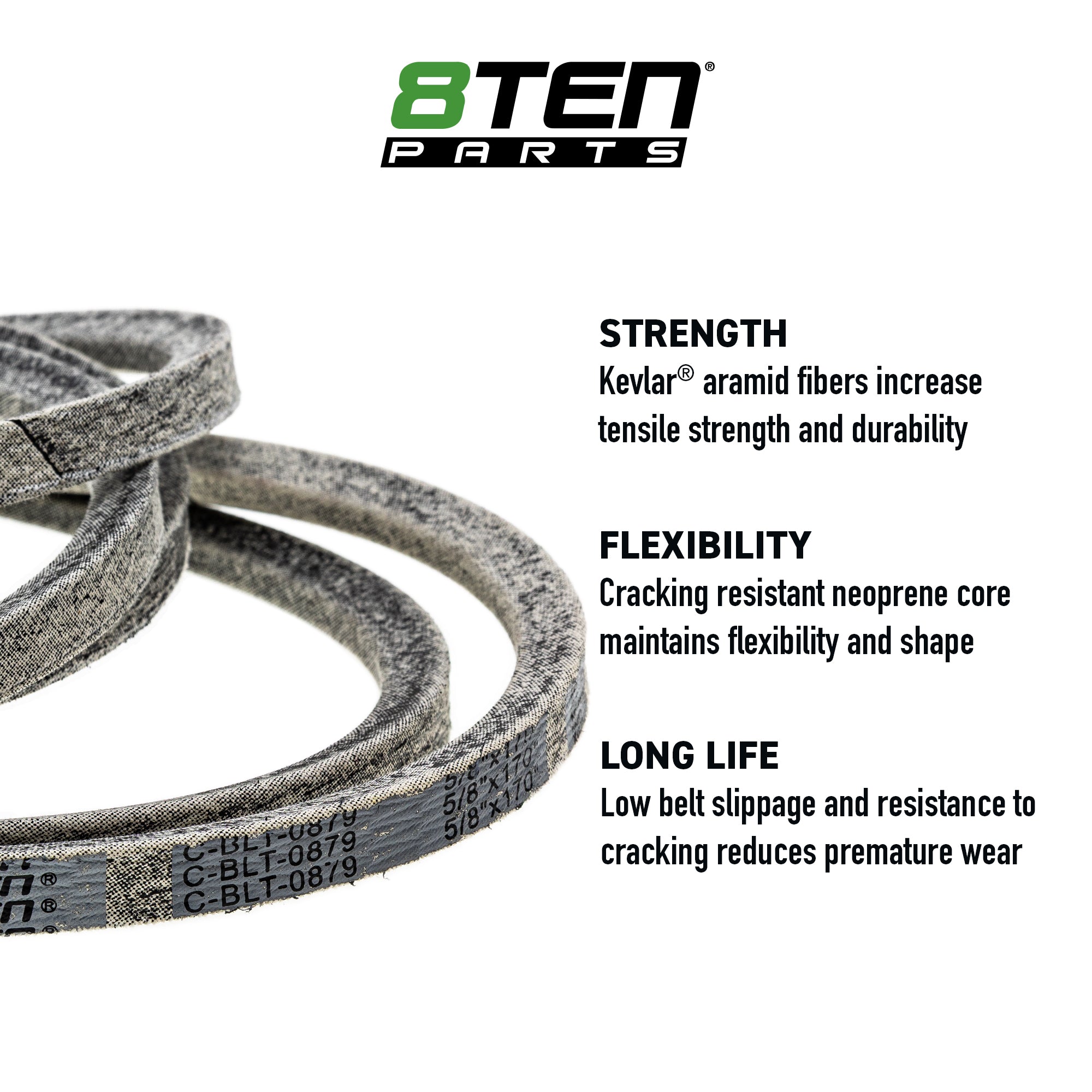 8TEN 810-CBL2091T Replacement Belt