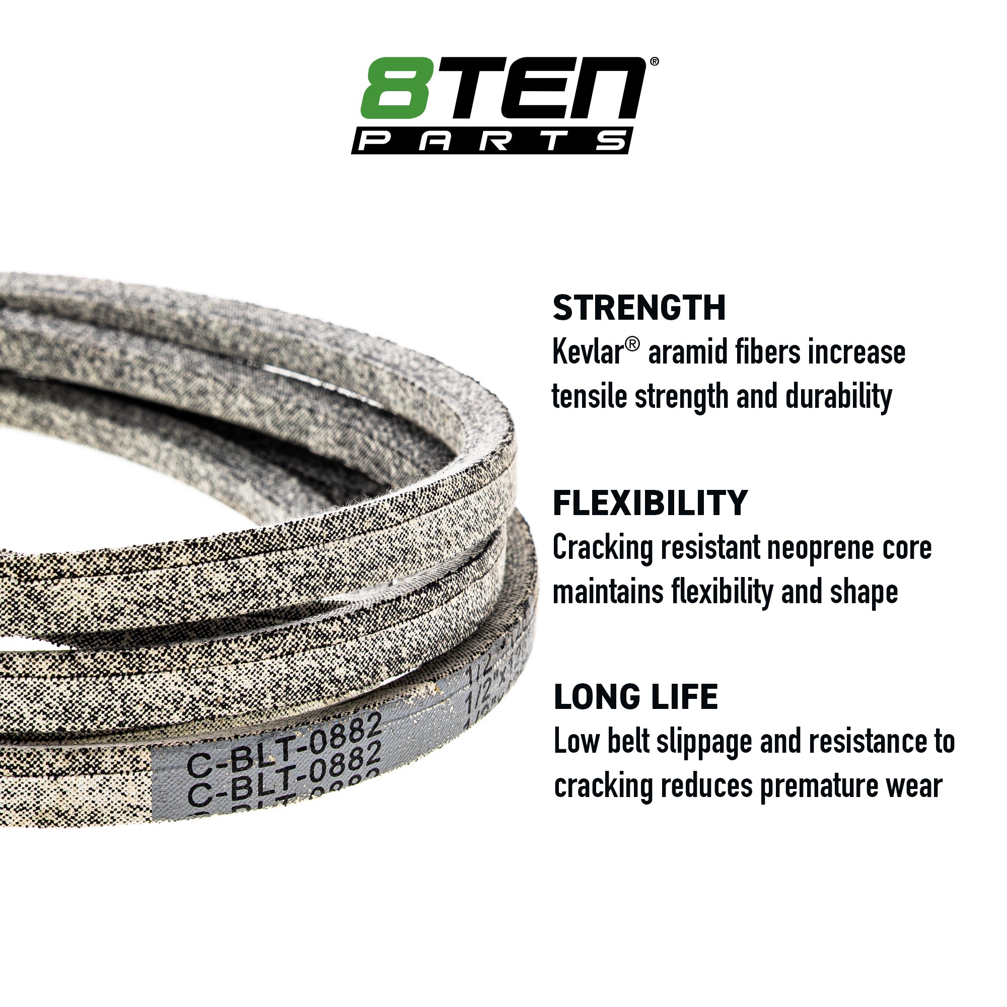 ベルト Y/PROJECT 15-16fw Single Accessory Belt Belt with Kevlar® For Toro Exmark 126-6447 | 8TEN
