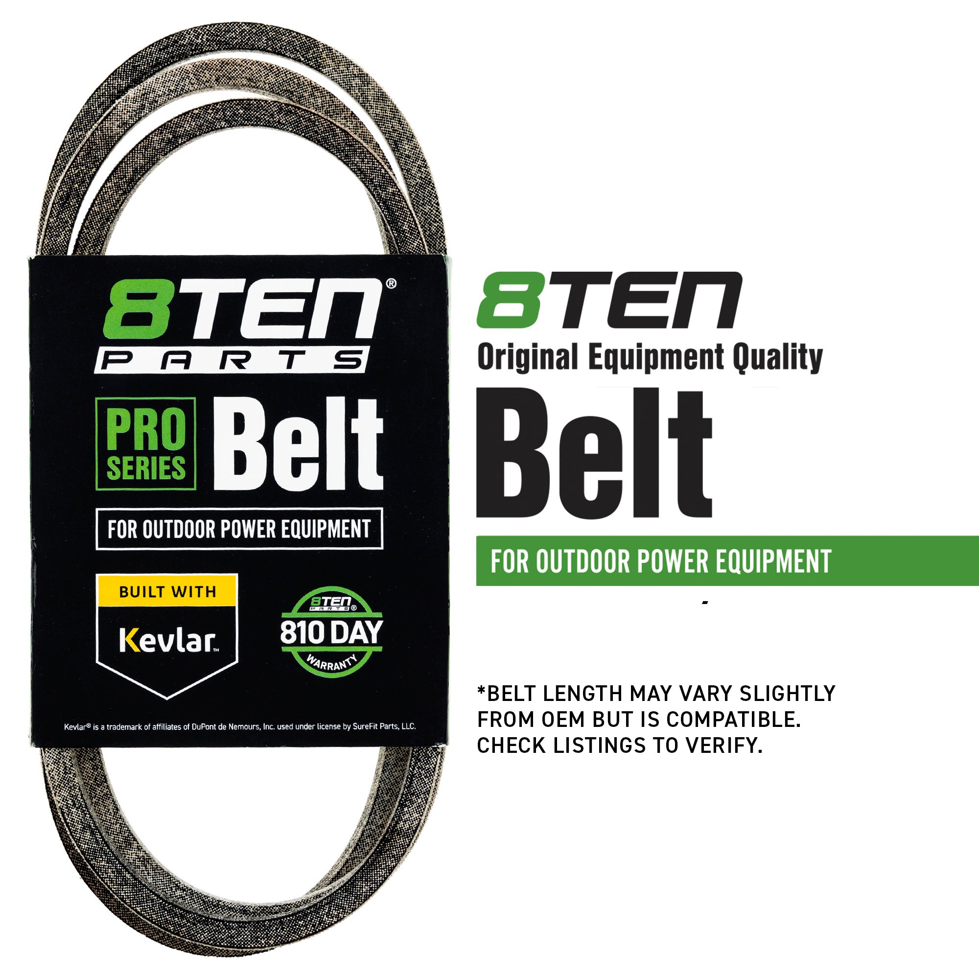 8TEN 810-CBL2005T Belt with Kevlar® for ZTS 26HP 24HP 20HP