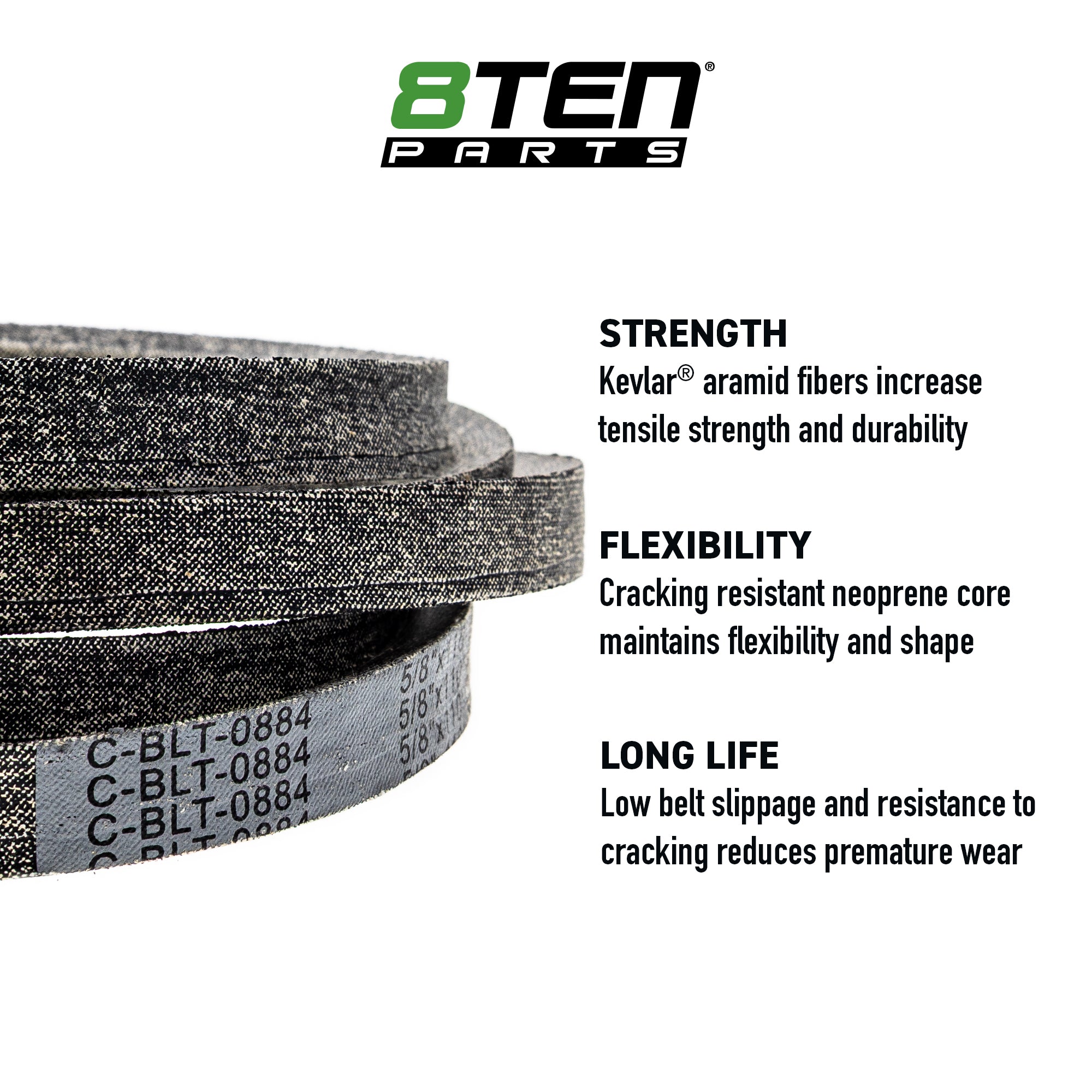 8TEN 810-CBL2006T Replacement Belt