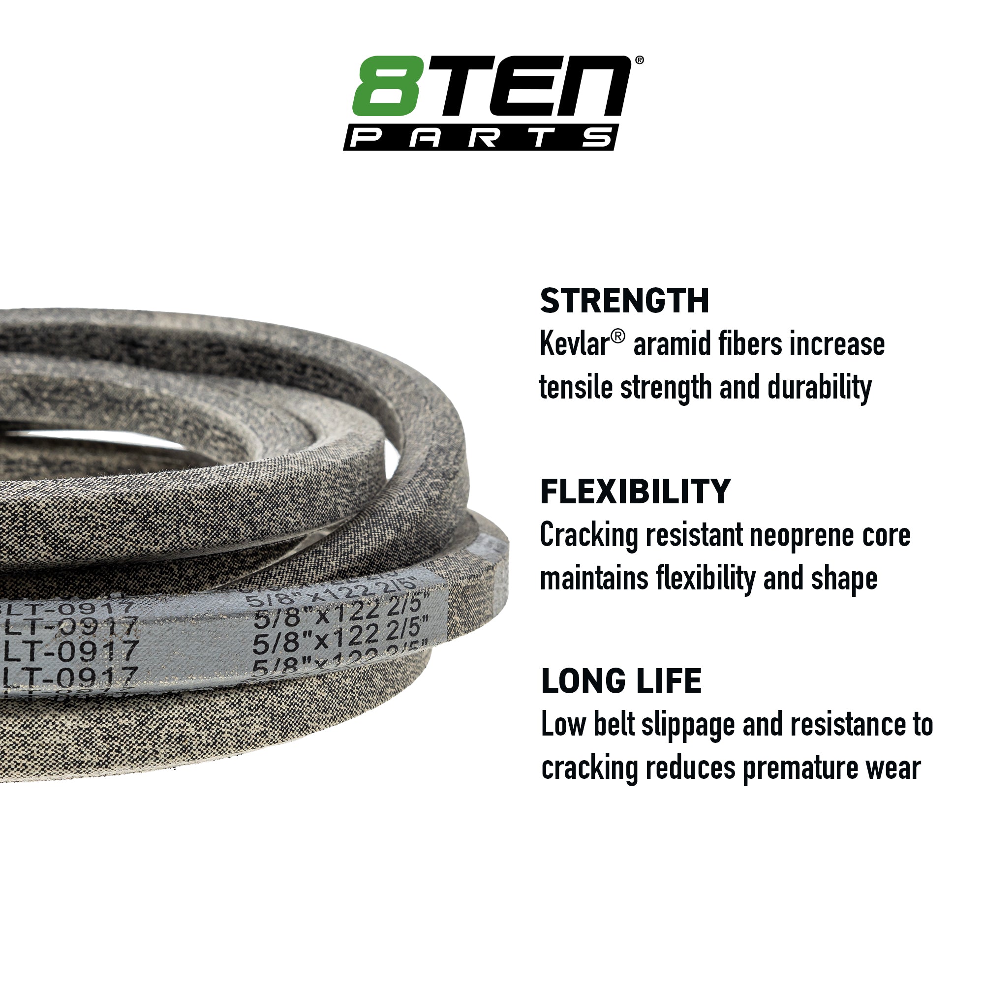 8TEN 810-CBL2139T Replacement Belt