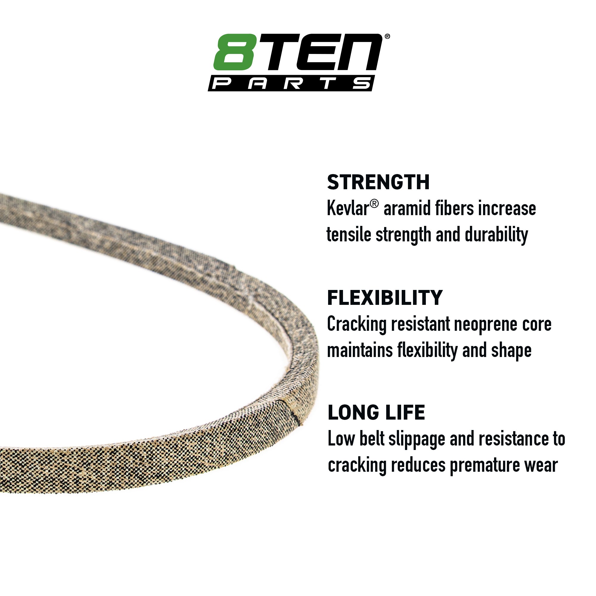8TEN 810-CBL2158T Replacement Belt