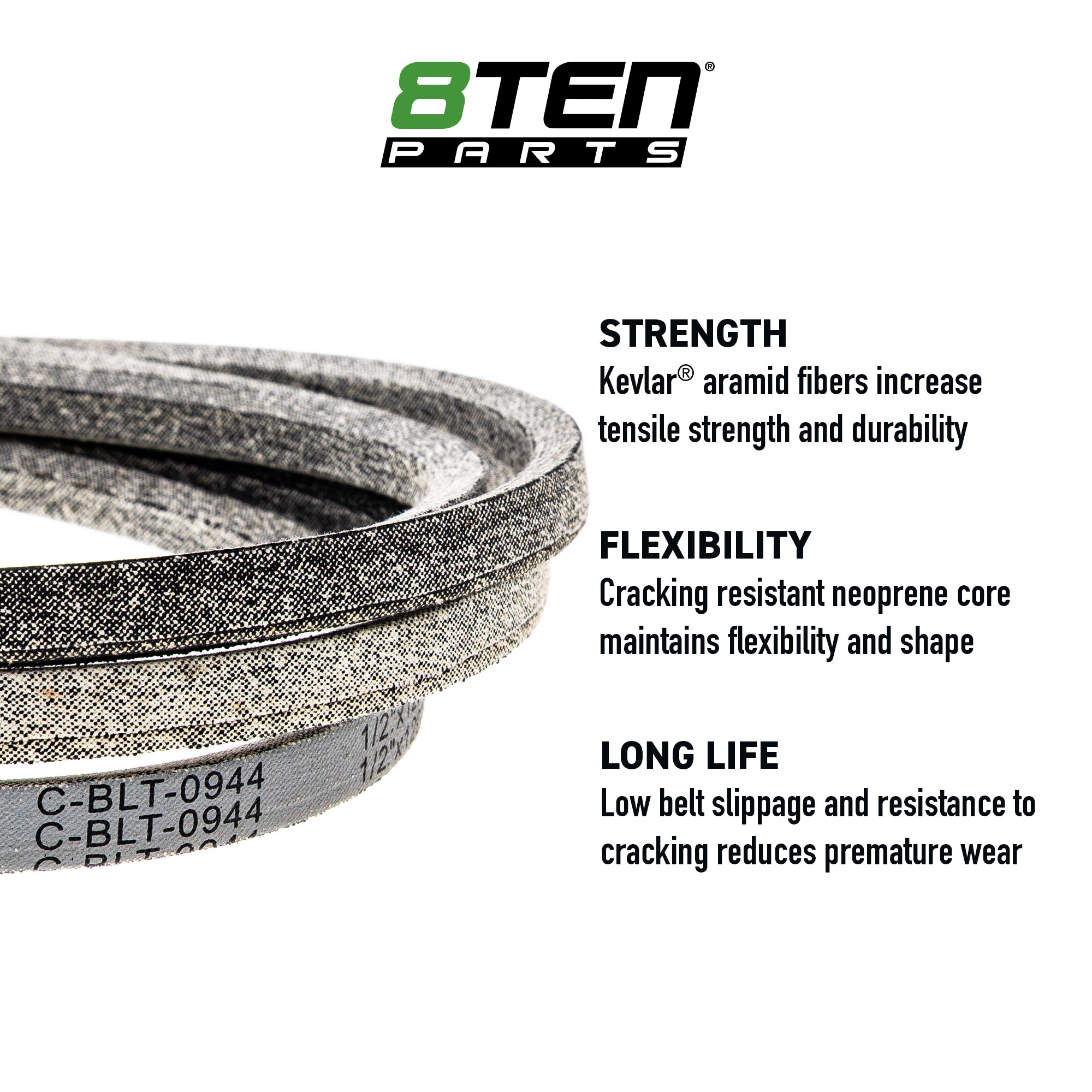 8TEN 810-CBL2166T Replacement Belt