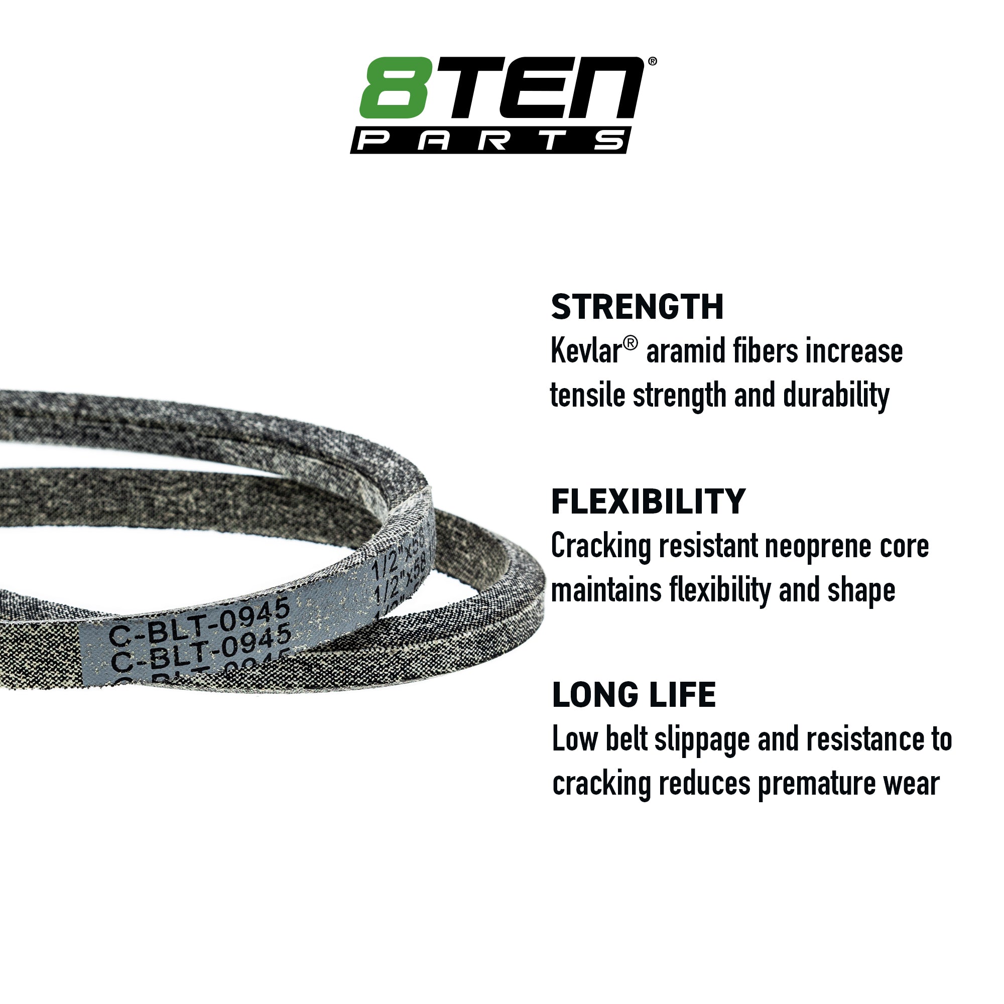 8TEN 810-CBL2167T Replacement Belt