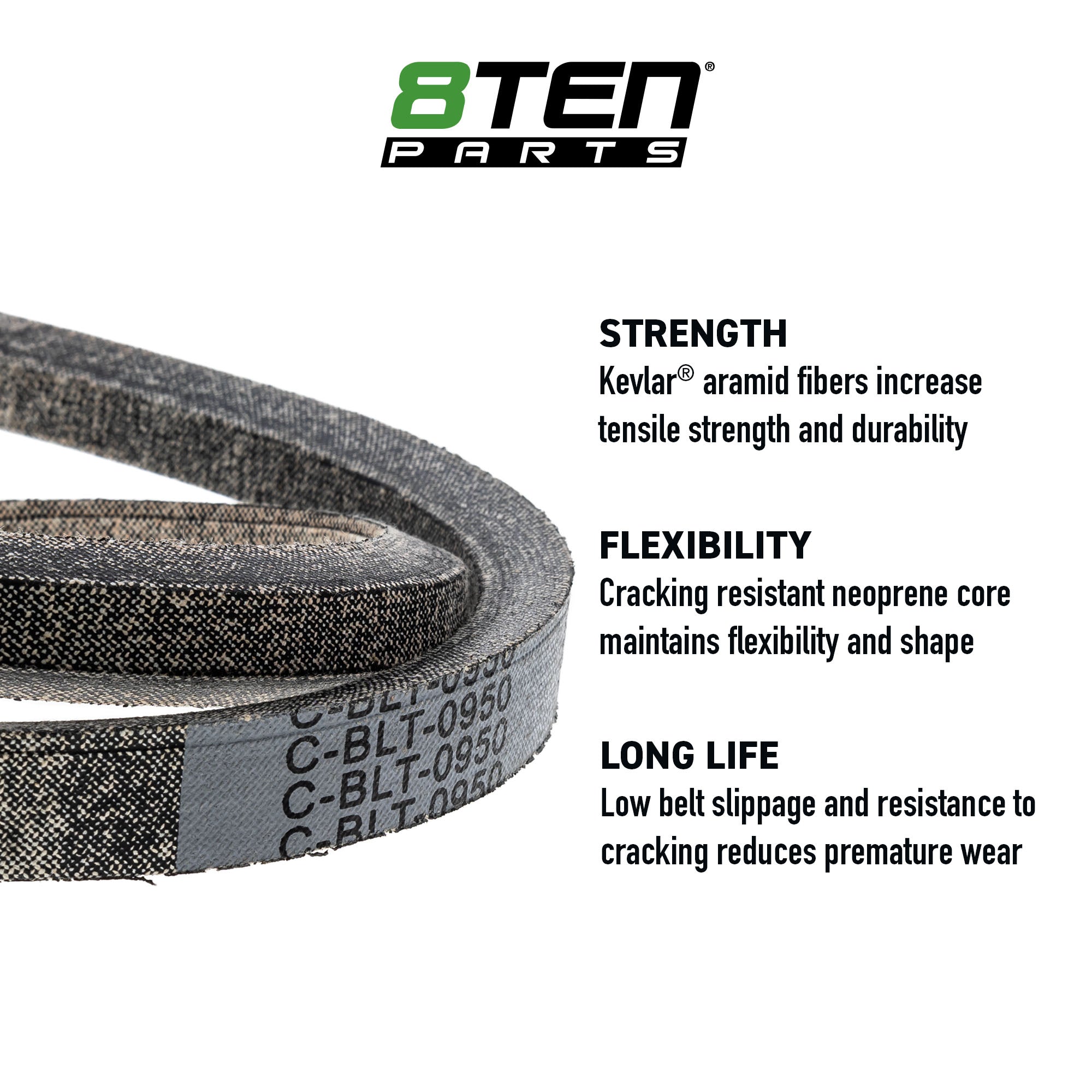 8TEN 810-CBL2172T Replacement Belt