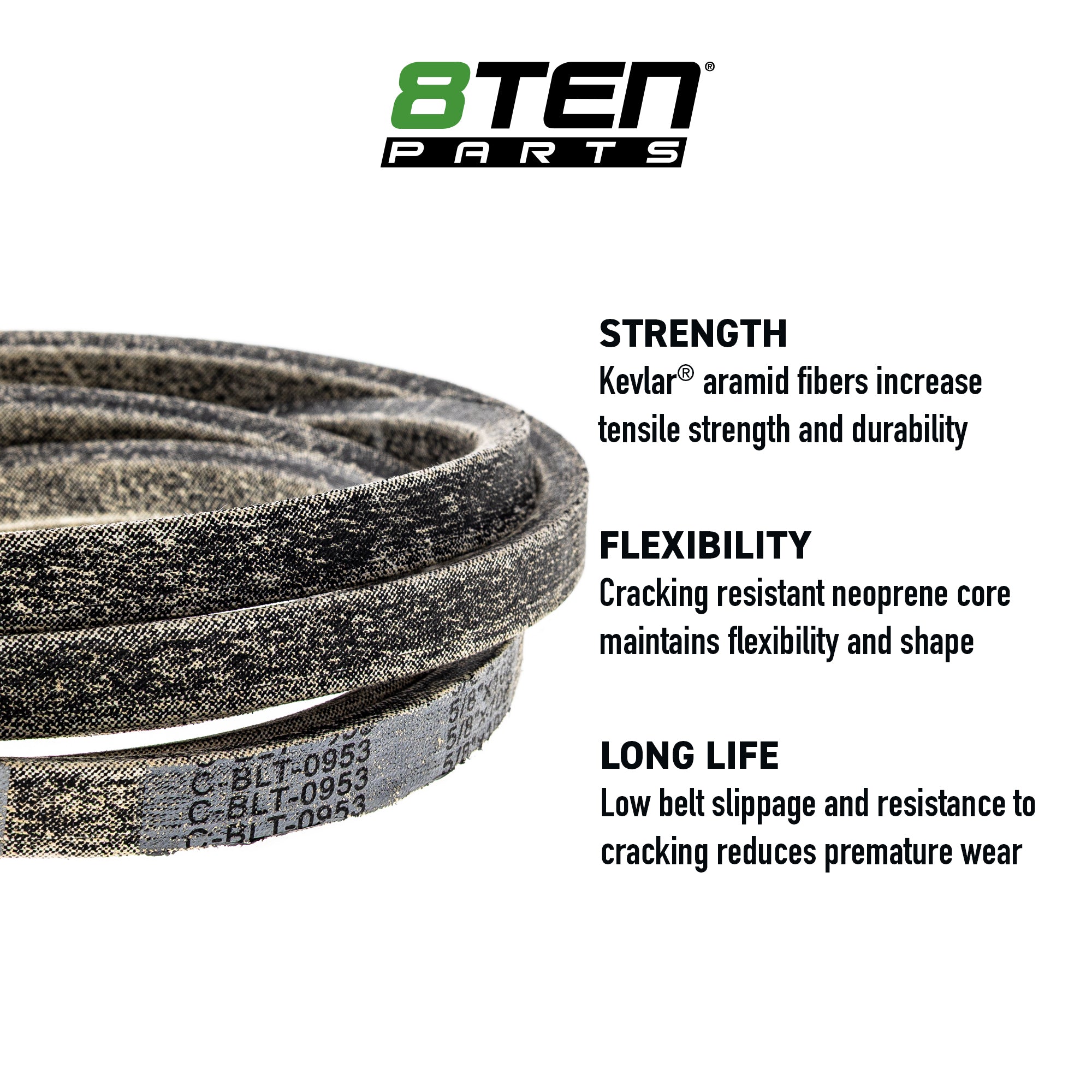 8TEN 810-CBL2175T Replacement Belt