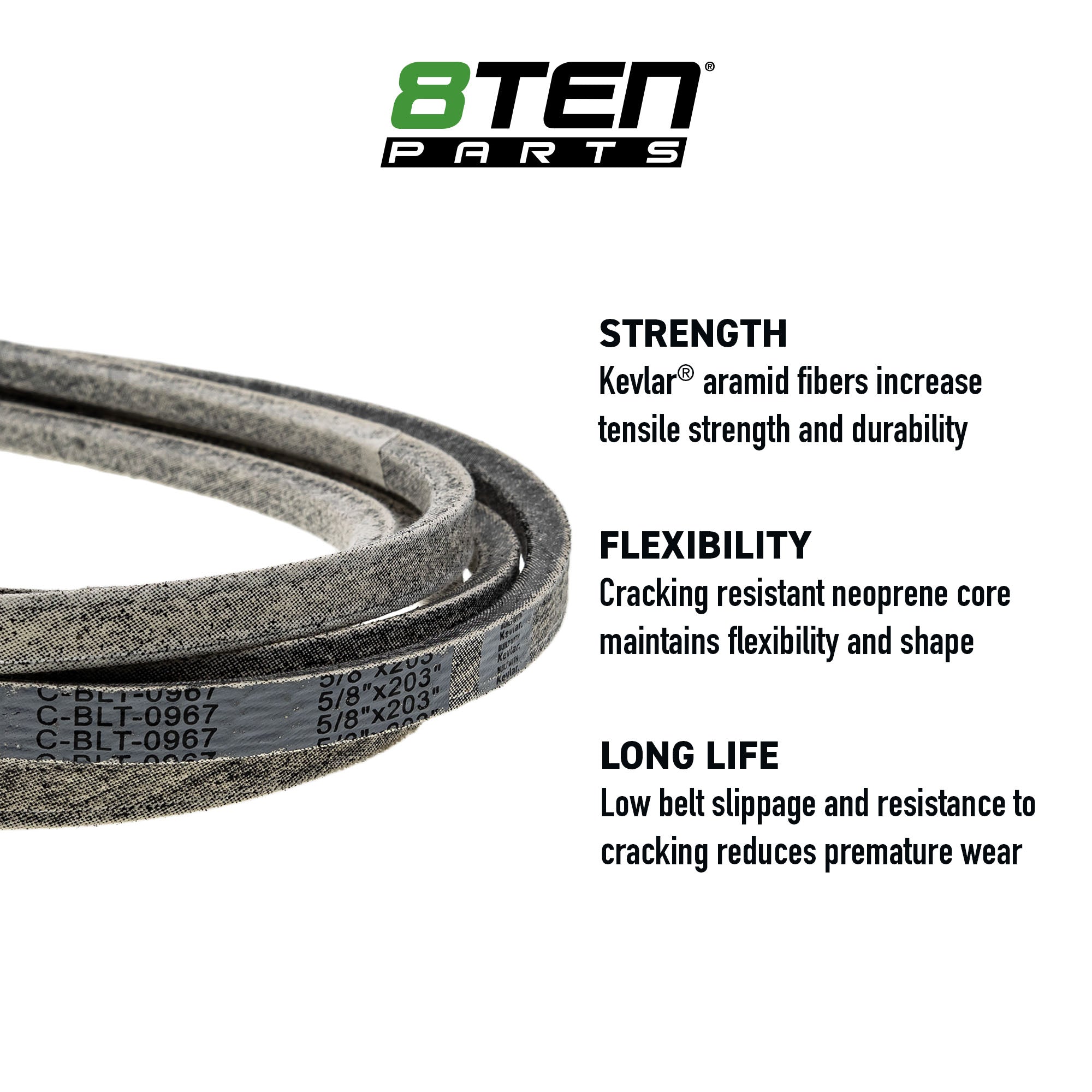 8TEN 810-CBL2189T Replacement Belt