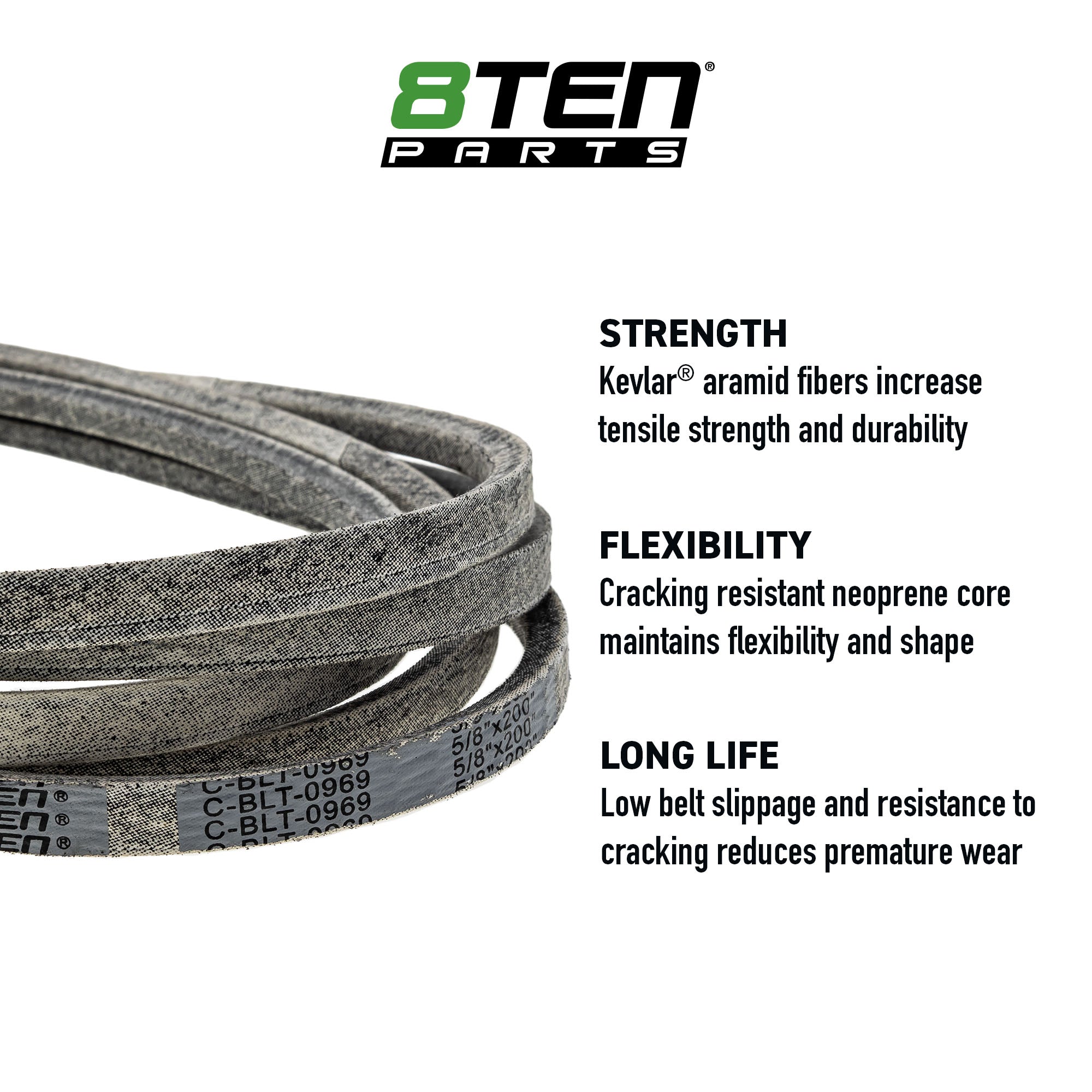 8TEN 810-CBL2181T Replacement Belt