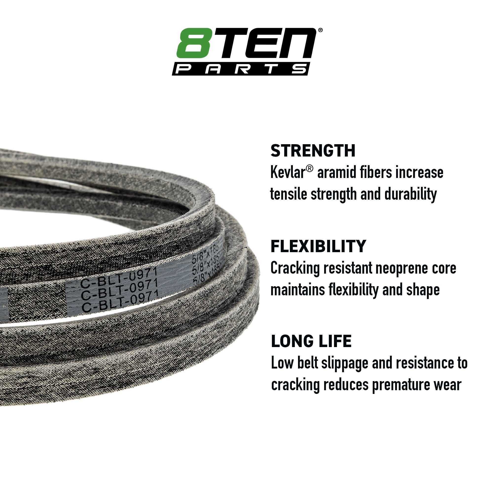 8TEN 810-CBL2193T Replacement Belt