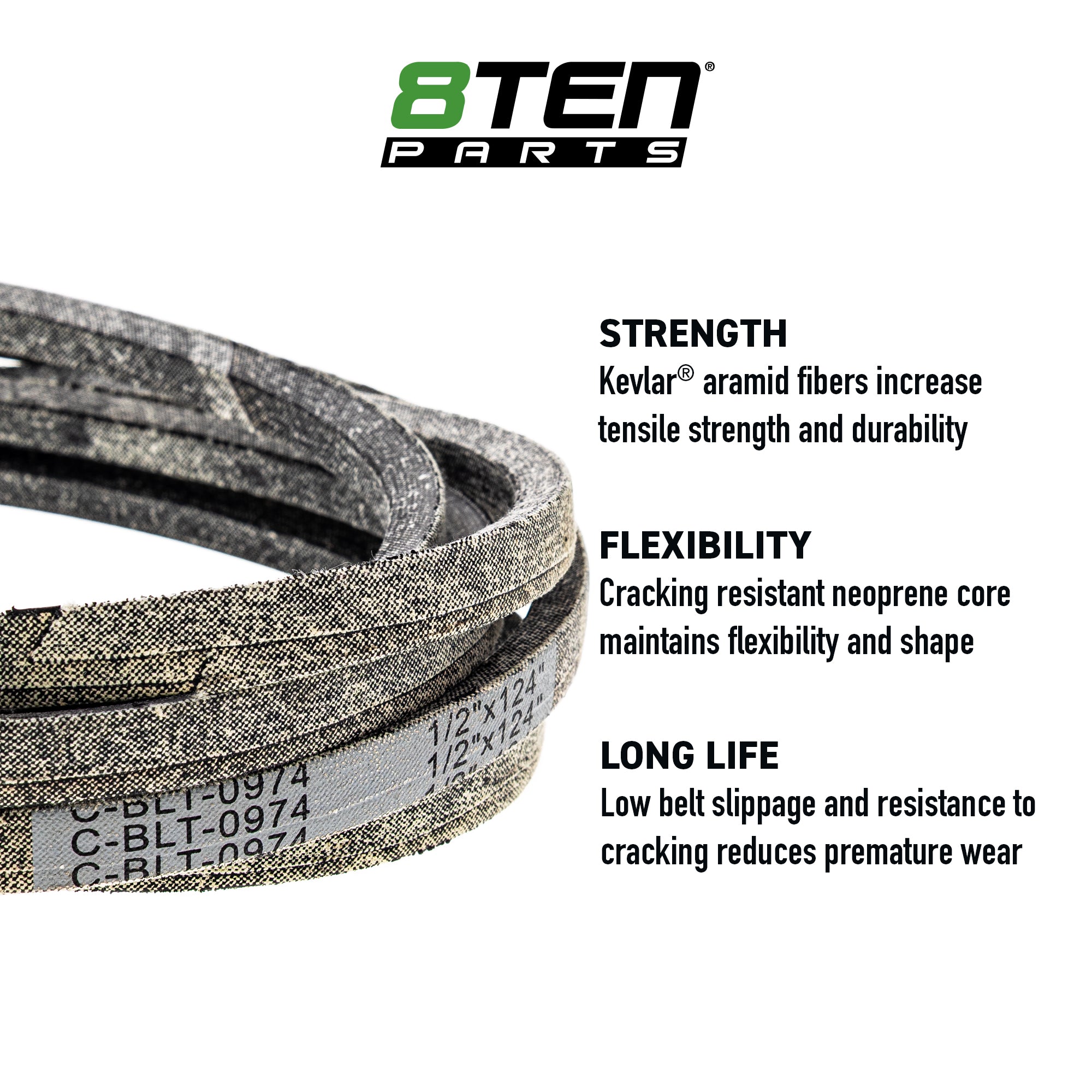 8TEN 810-CBL2196T Replacement Belt