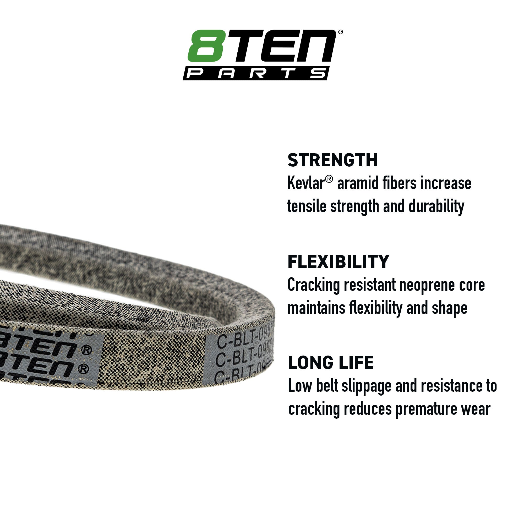 8TEN 810-CBL2107T Replacement Belt