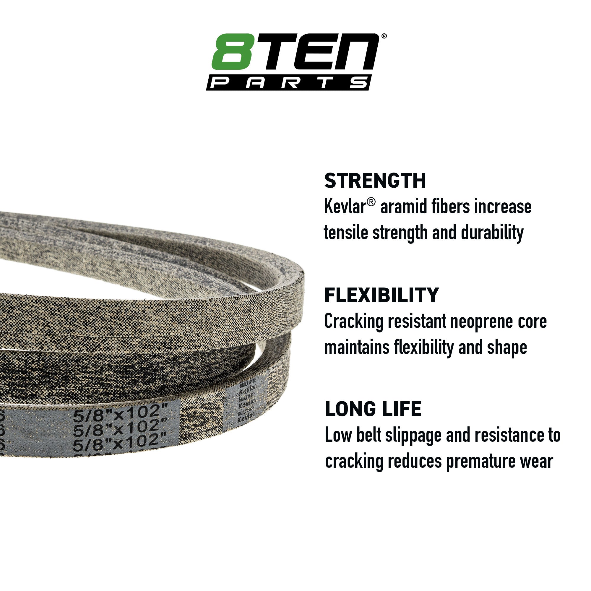 8TEN 810-CBL2108T Replacement Belt