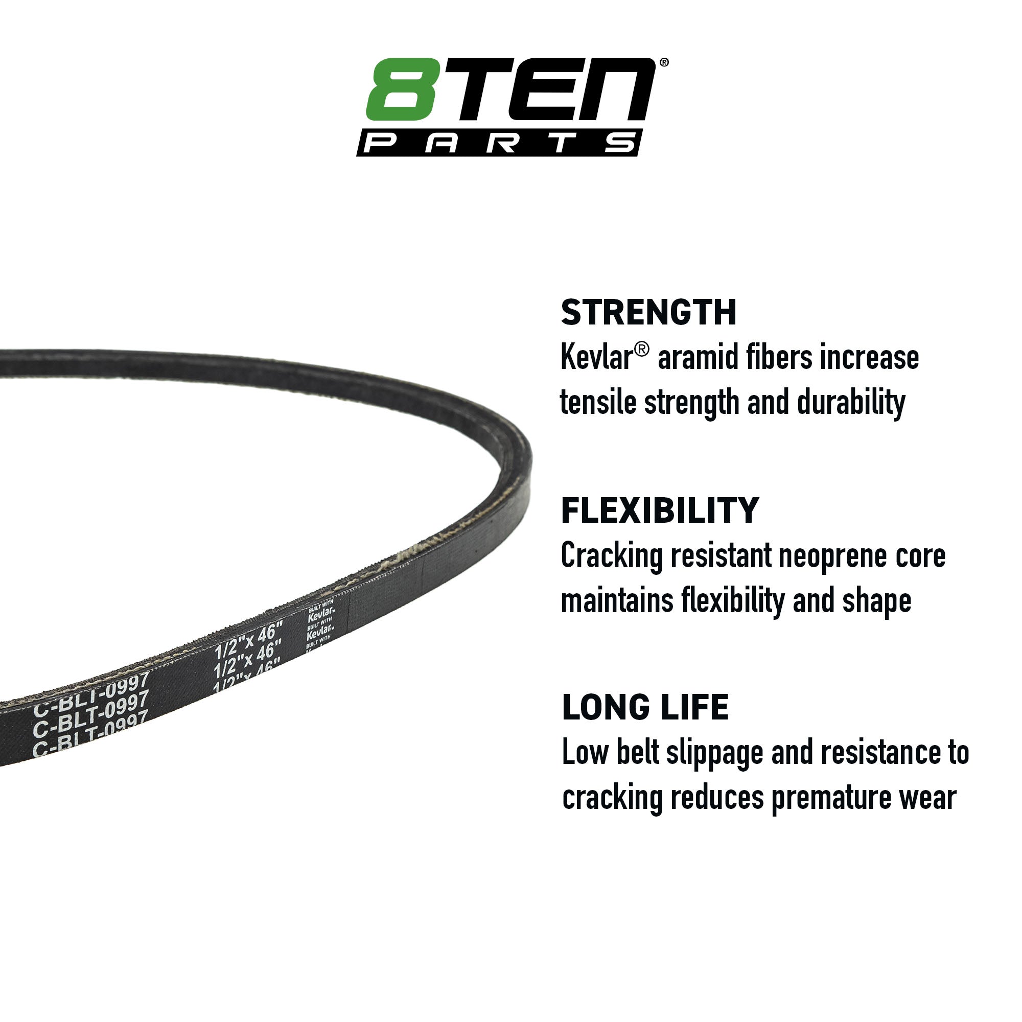 8TEN 810-CBL2119T Replacement Belt