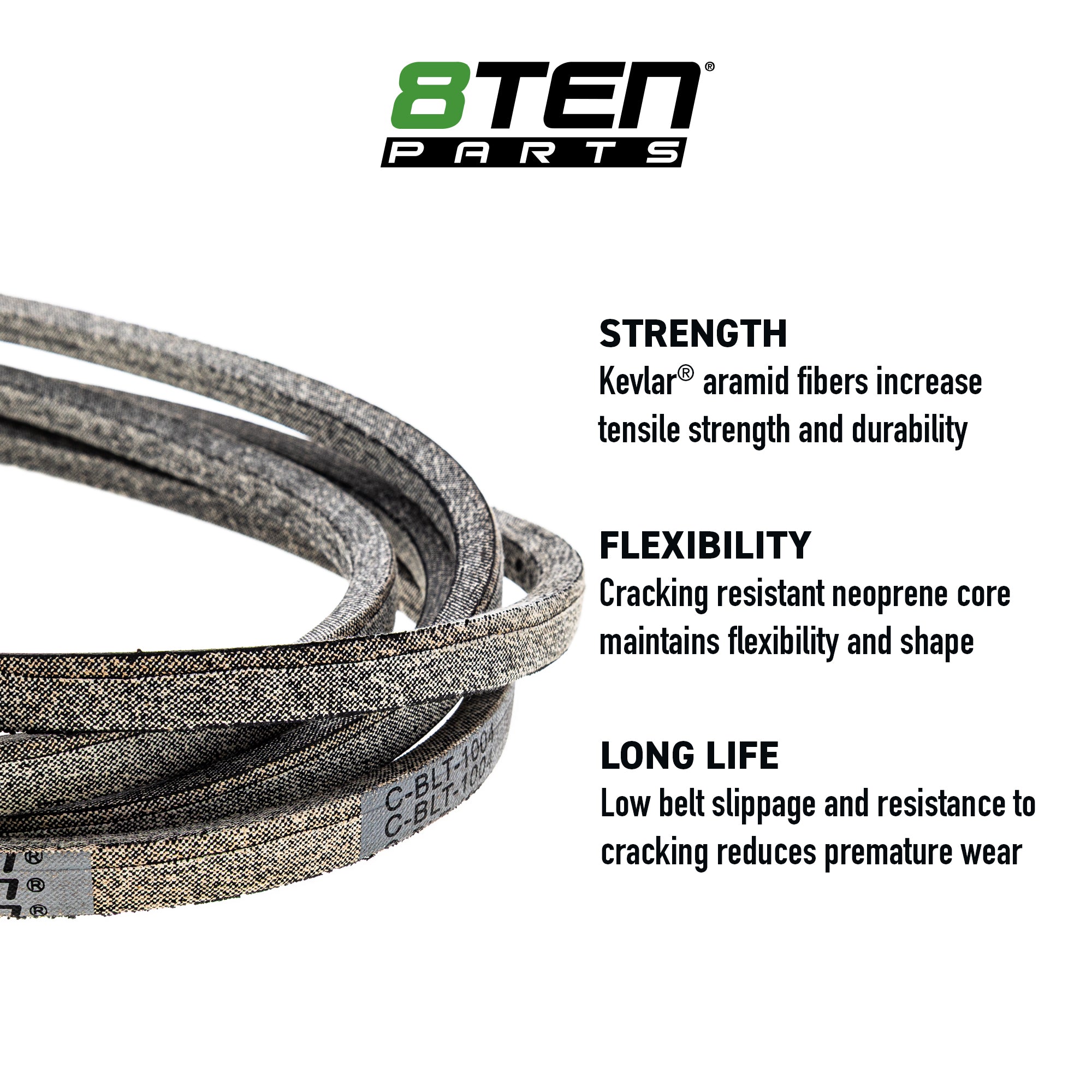 Belt with Kevlar® For Toro 106-2217 | 8TEN