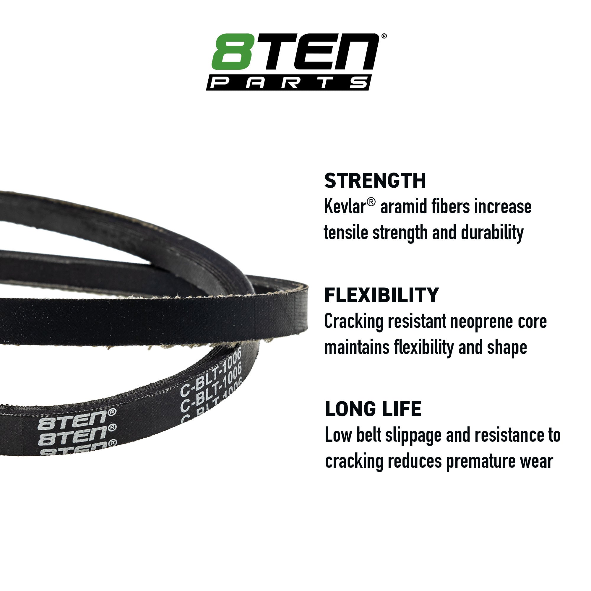8TEN 810-CBL3228T Replacement Belt