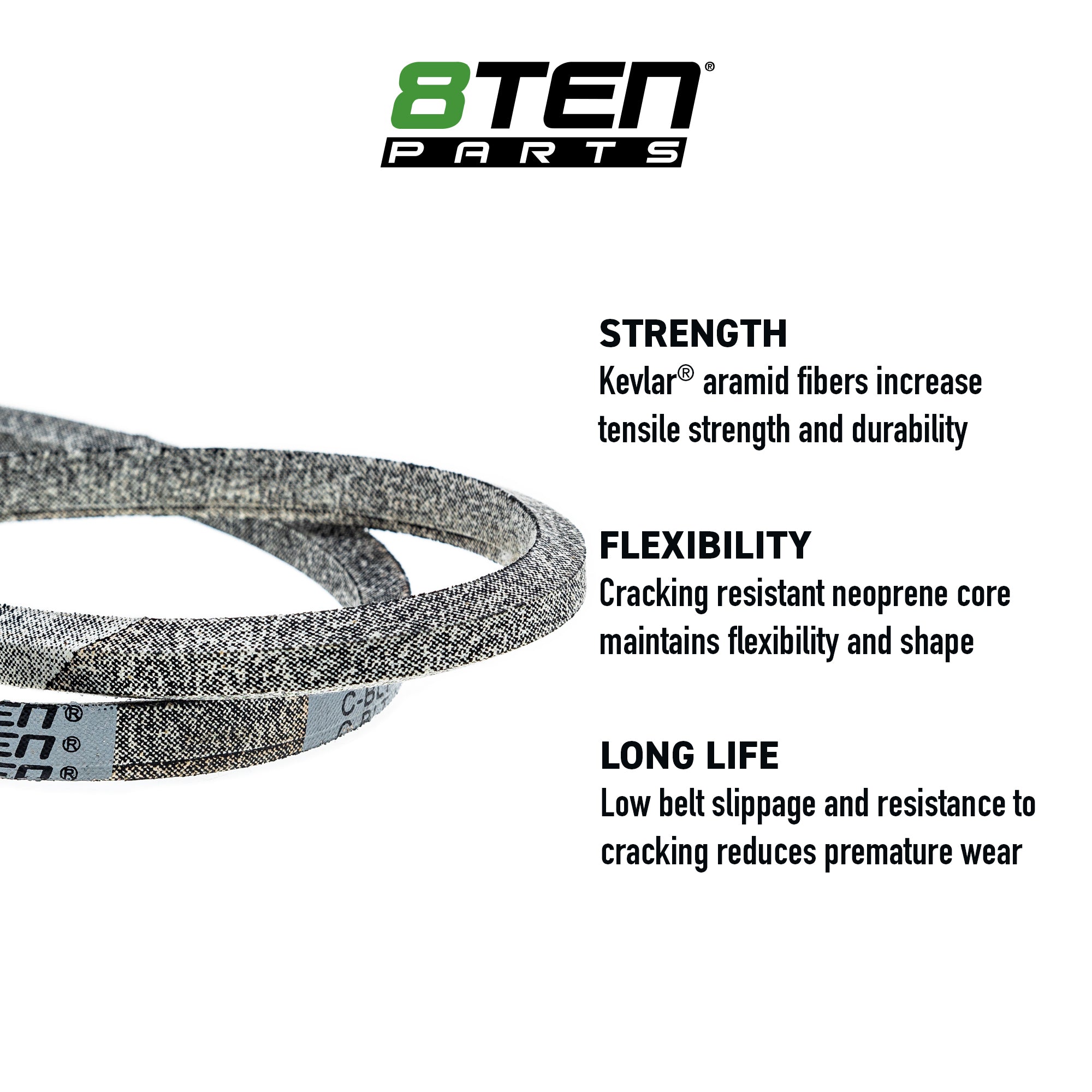 8TEN 810-CBL3236T Replacement Belt