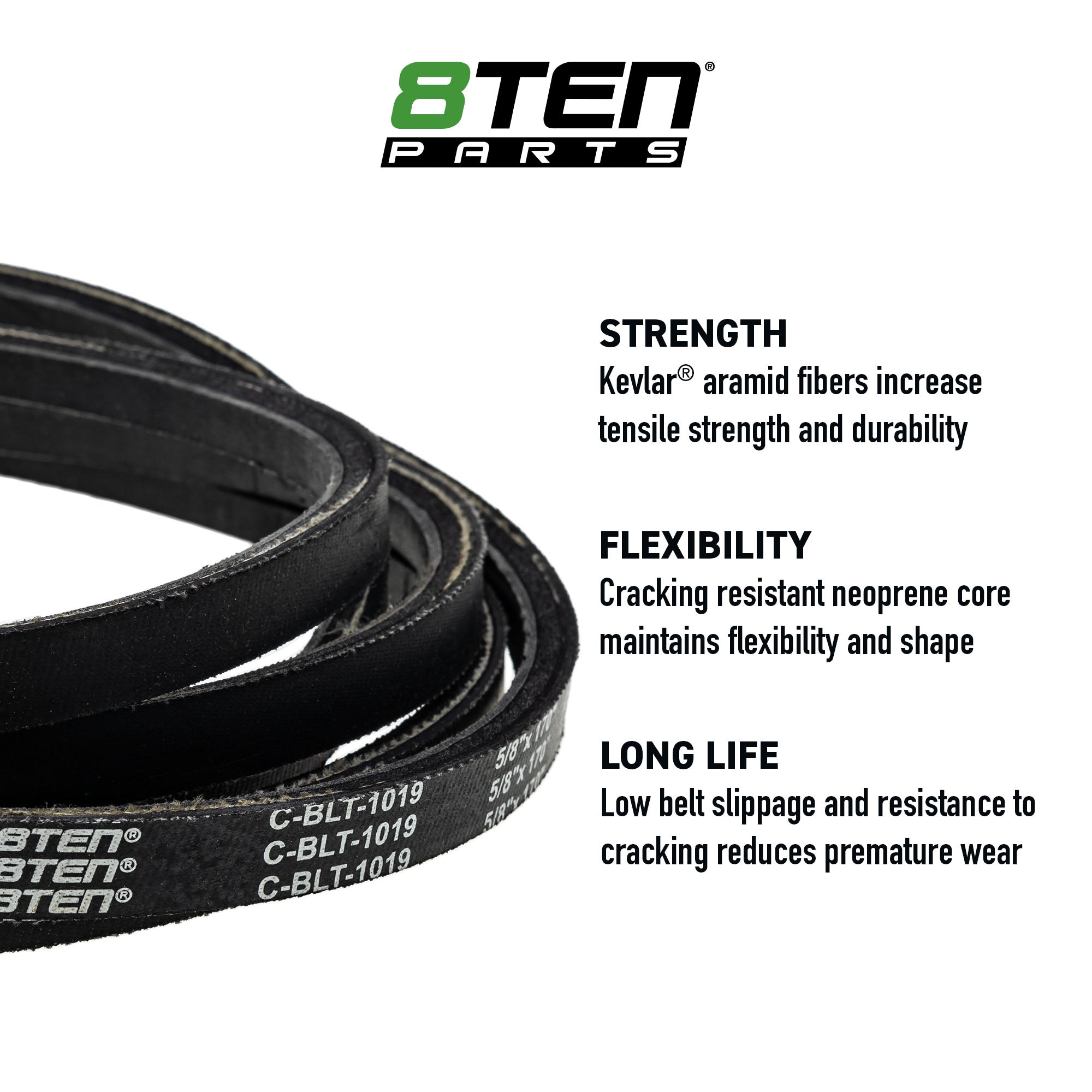 8TEN 810-CBL3231T Replacement Belt