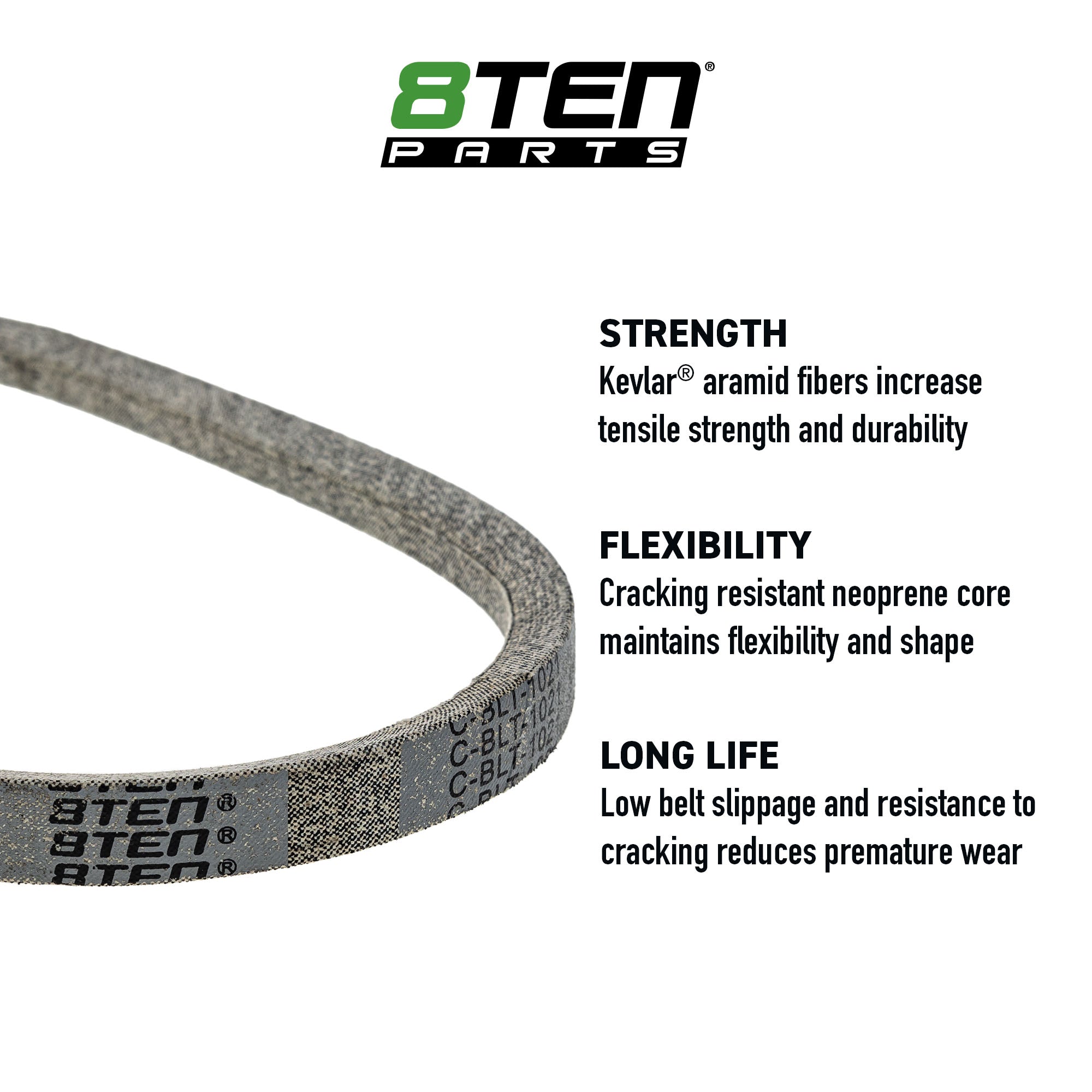 8TEN 810-CBL3243T Replacement Belt