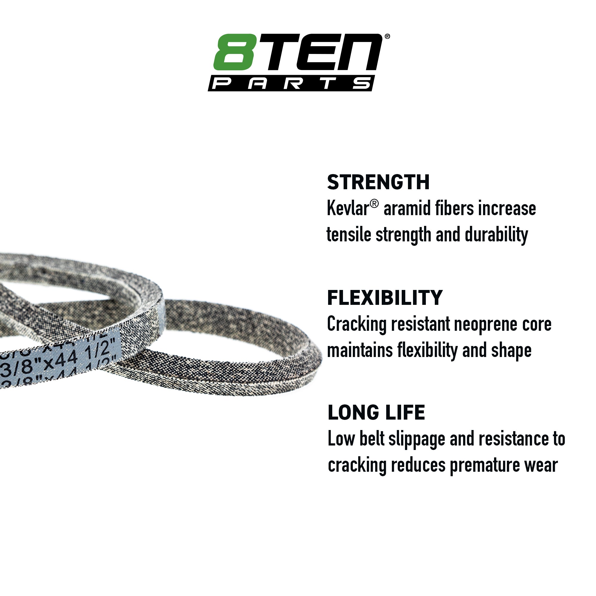8TEN 810-CBL3245T Replacement Belt