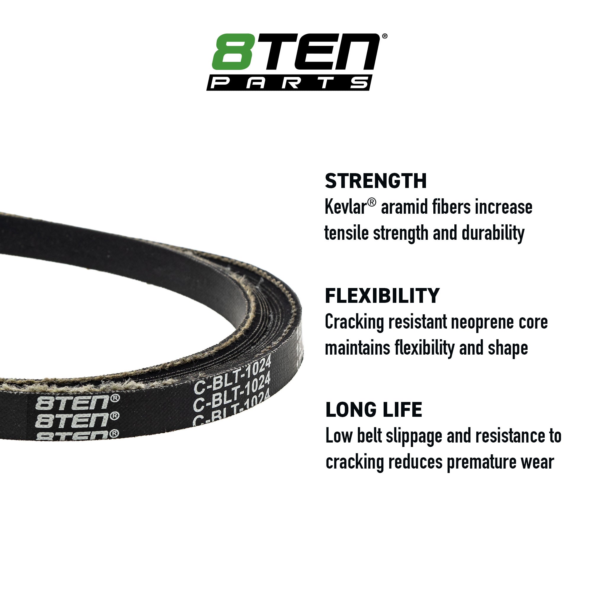 8TEN 810-CBL3246T Replacement Belt