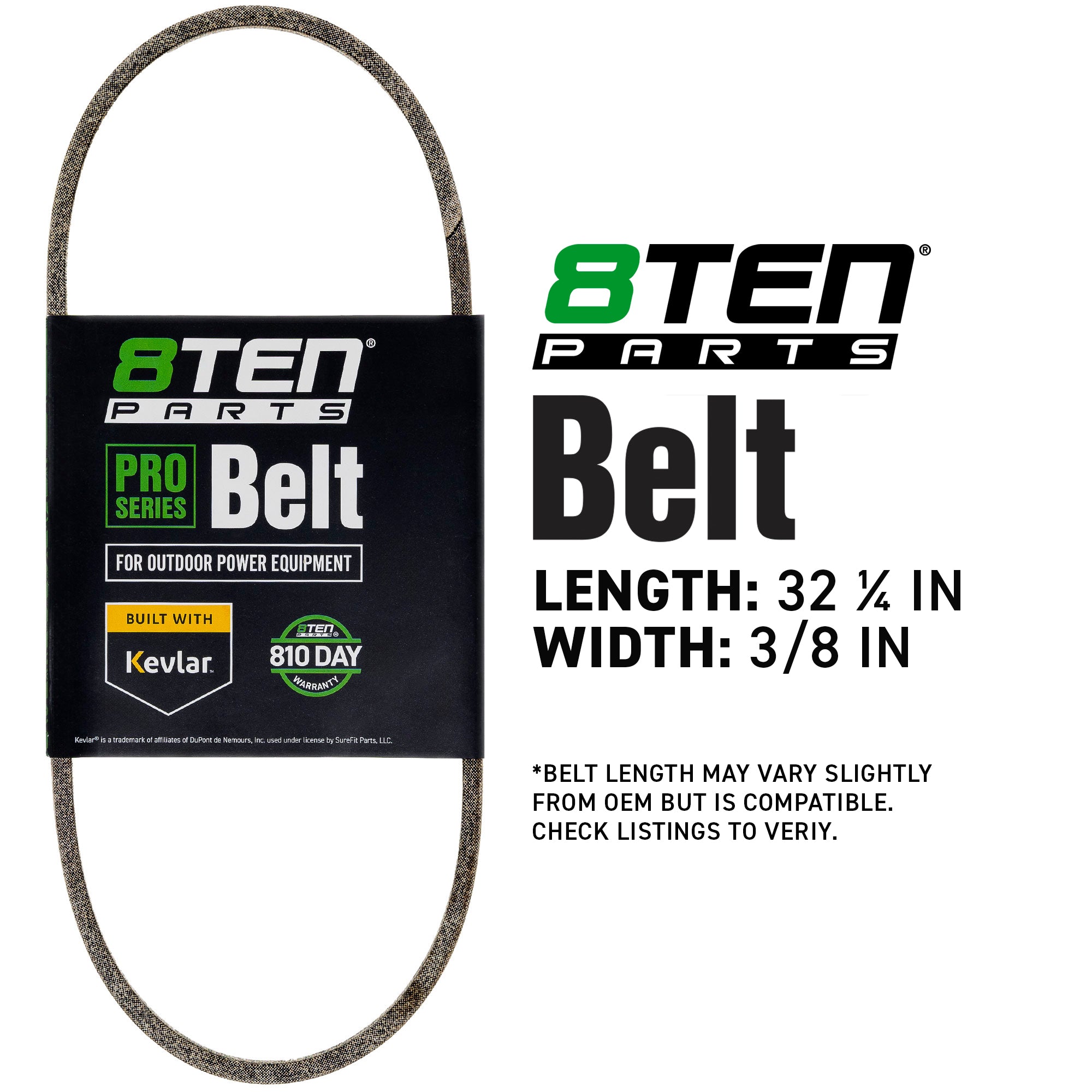 8TEN 810-CBL3248T Belt with Kevlar® for Rally Pro06 Pro Eater03