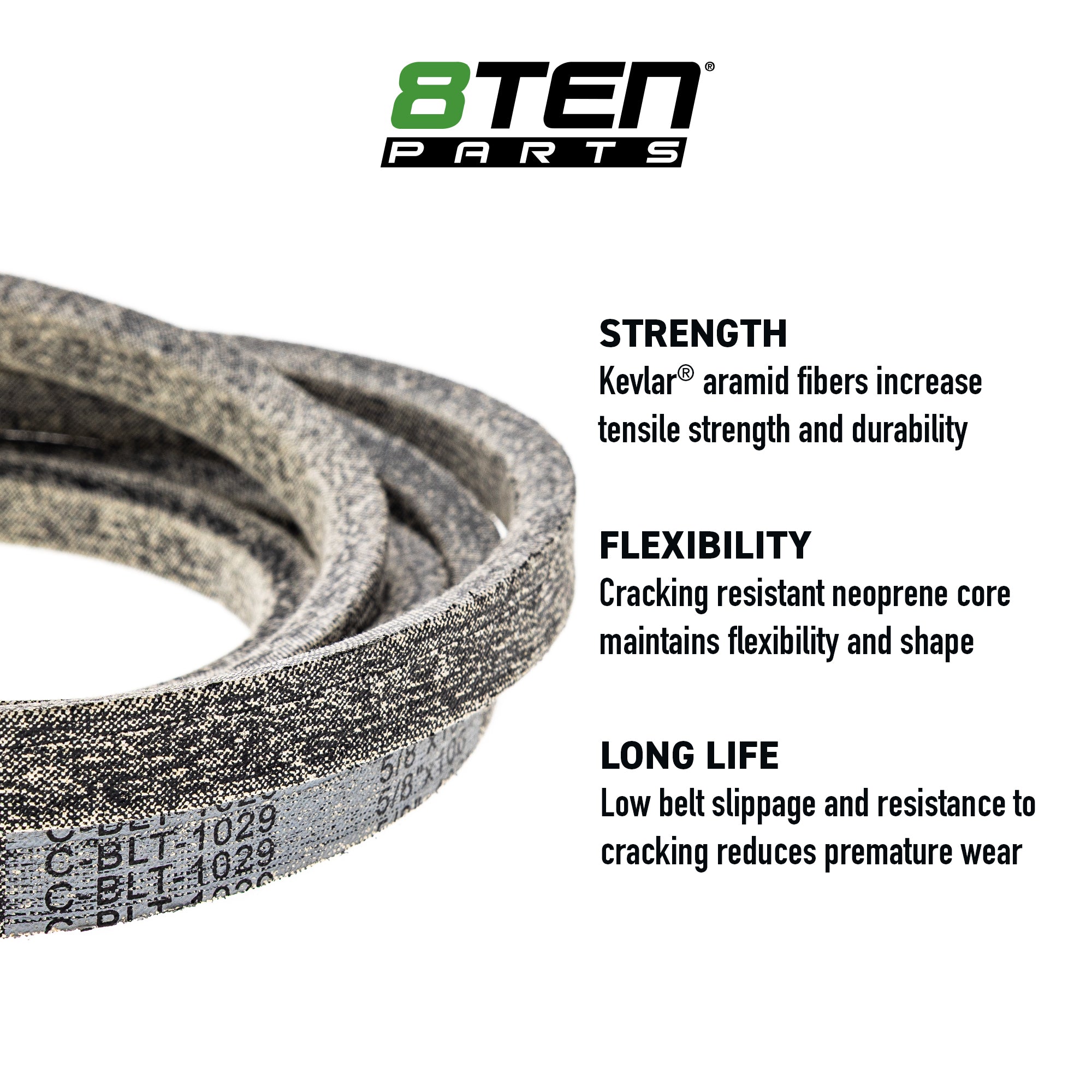 8TEN 810-CBL3241T Replacement Belt