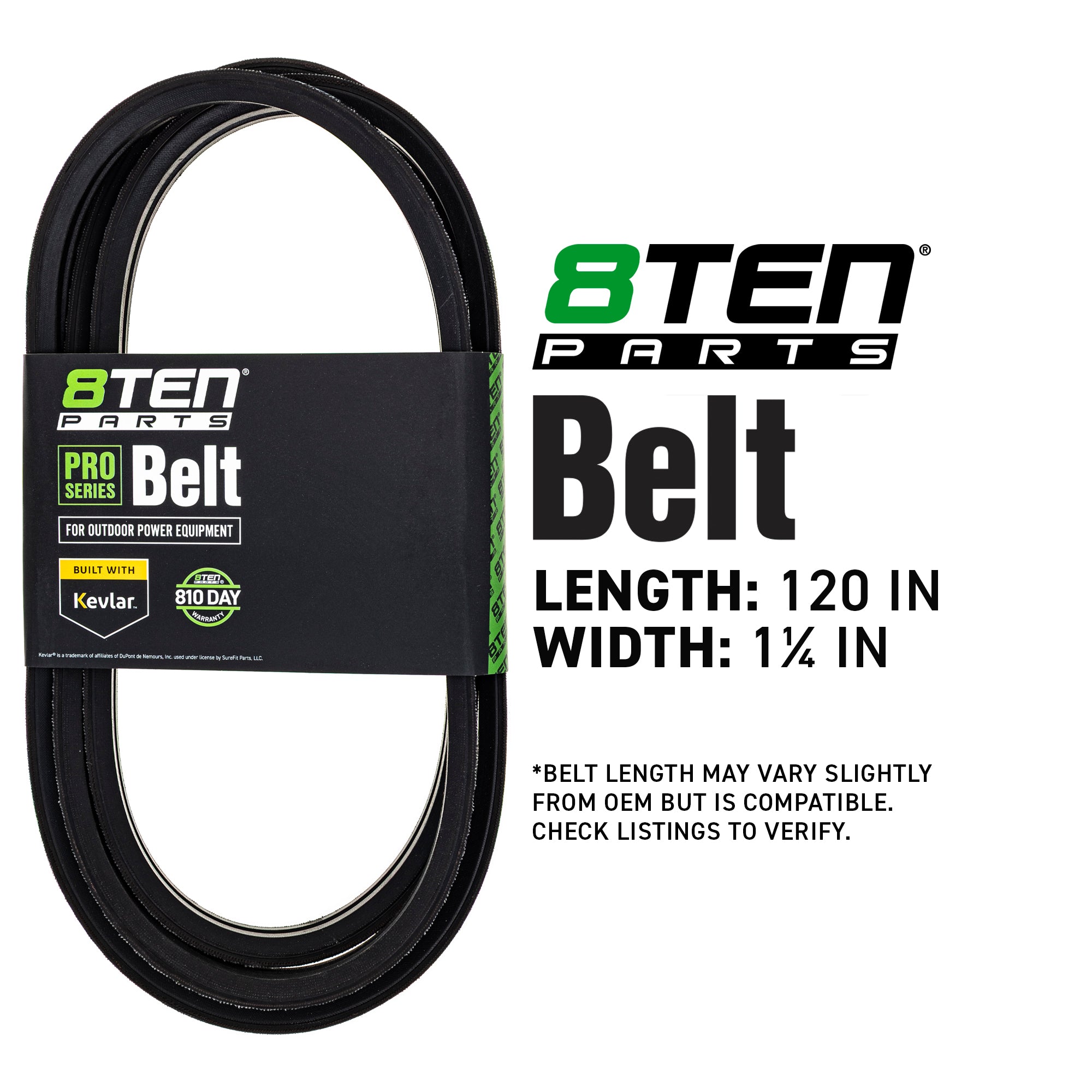 8TEN Deck Belt MM605-21401 MM605-21321 K5827-34710