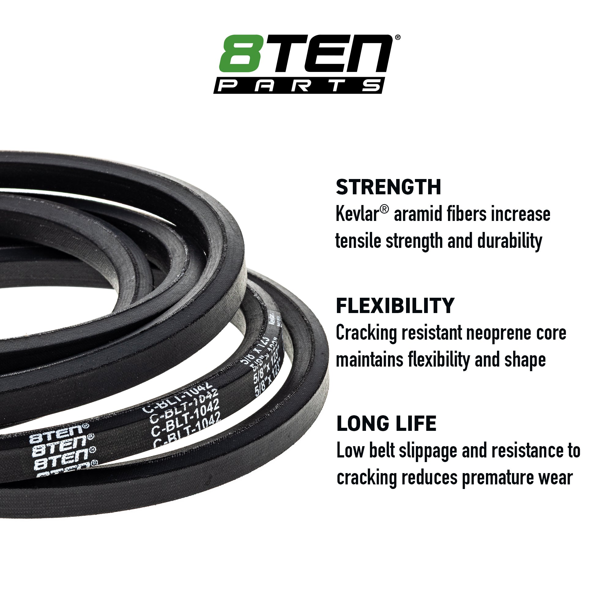 8TEN 810-CBL3264T Replacement Belt
