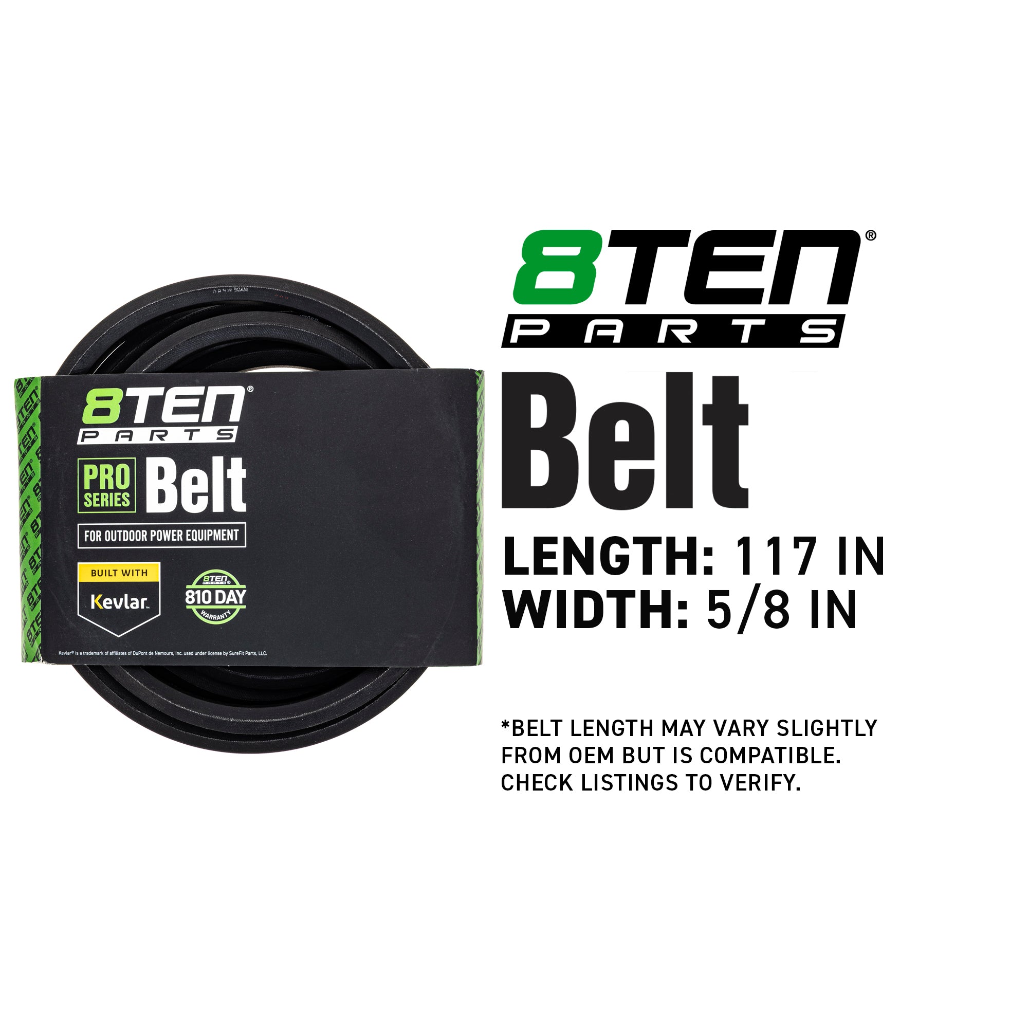 8TEN Deck Belt LVU21853