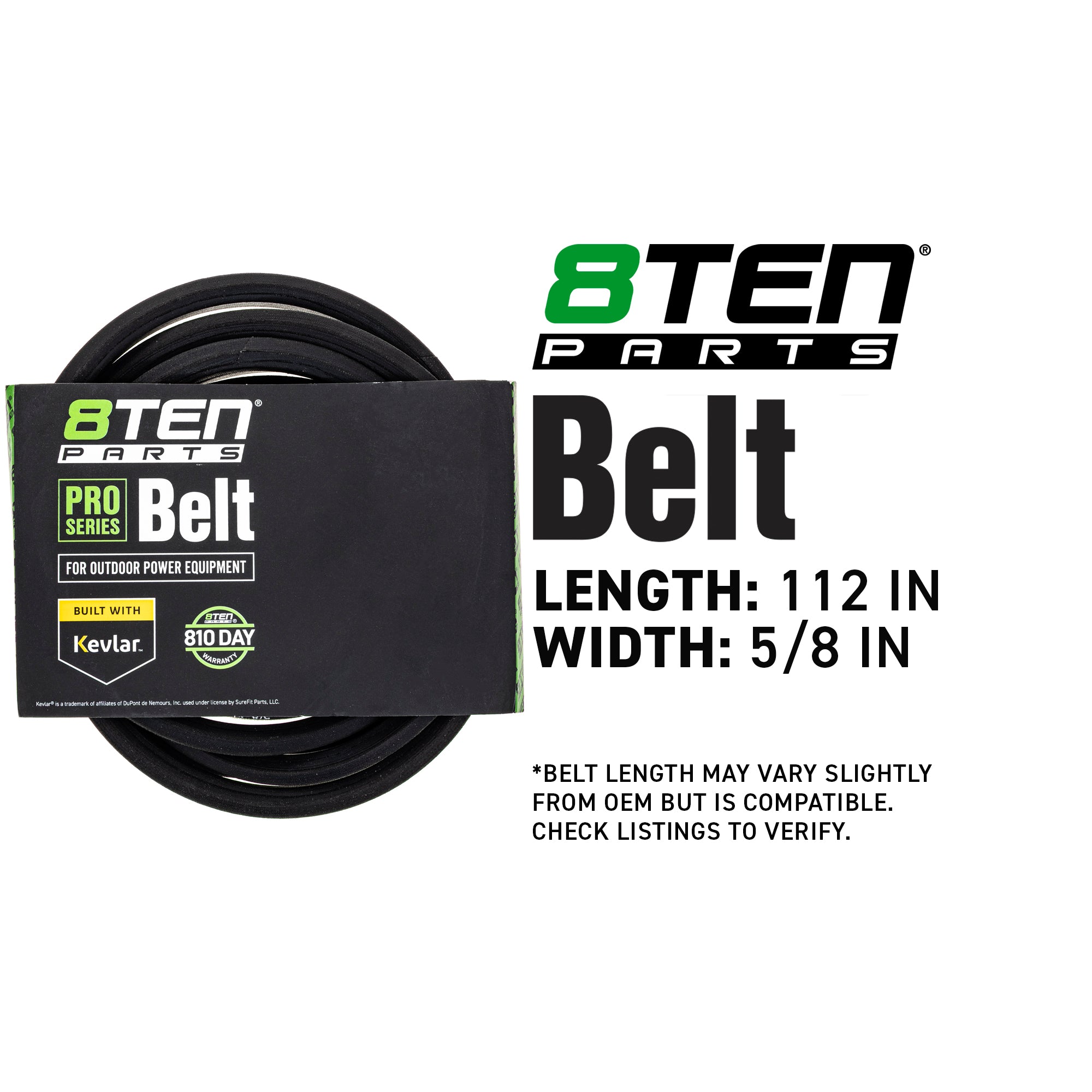 Deck Belt For TR107426 | 8TEN