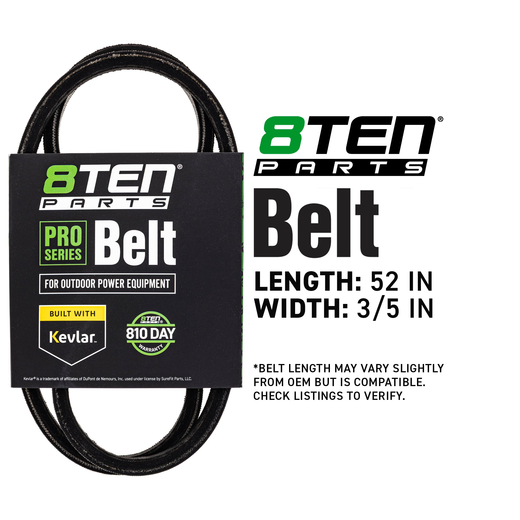 8TEN Belt 1-403025 539100024 483012 403025 1-403025-SL