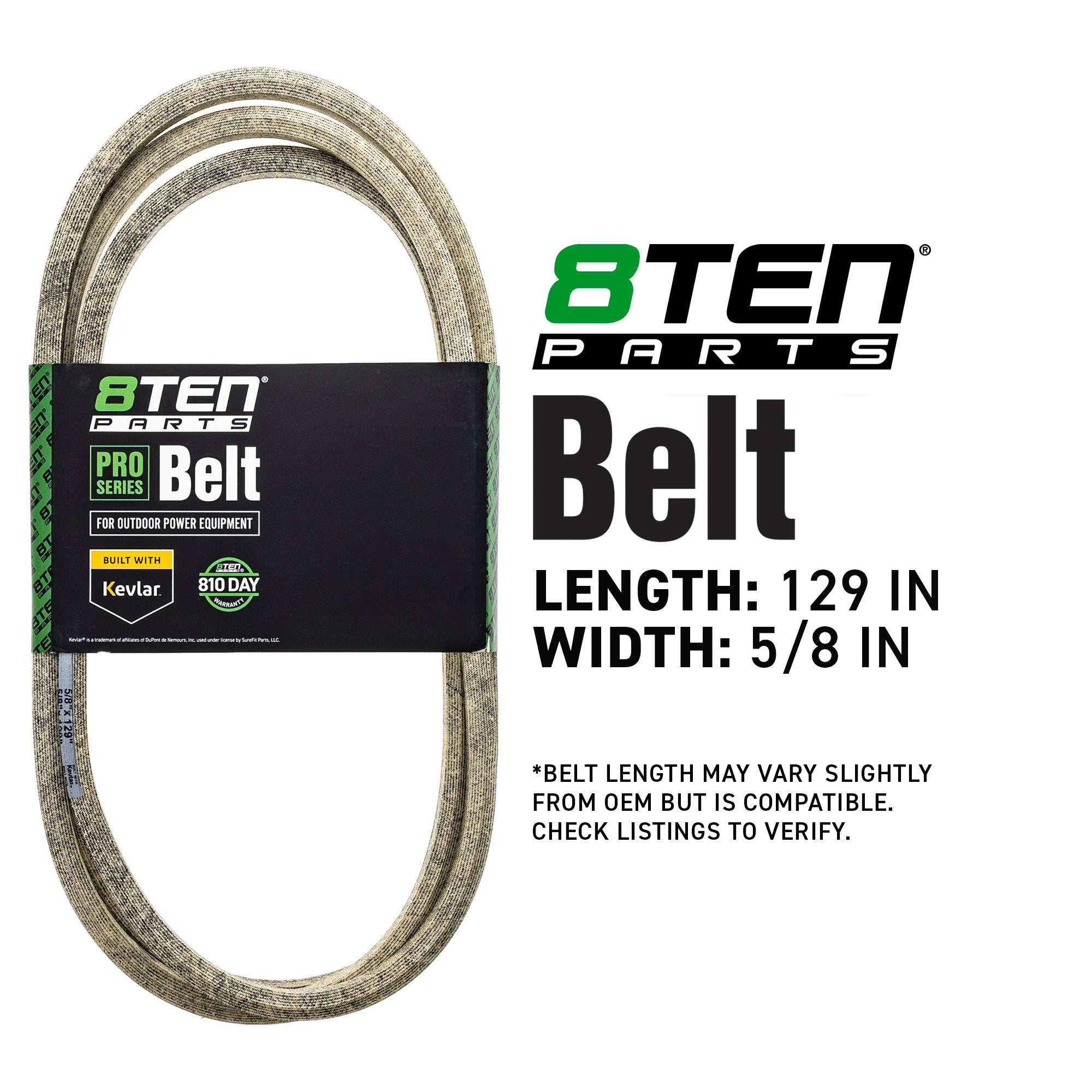 8TEN Belt with Kevlar® M142997 M163991