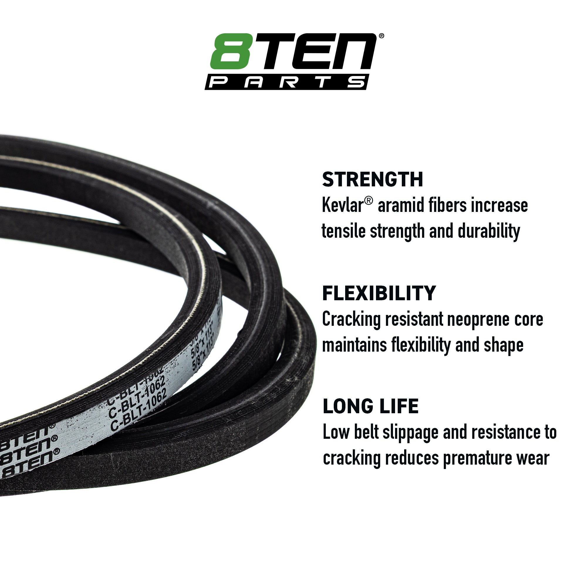 8TEN 810-CBL3284T Replacement Belt