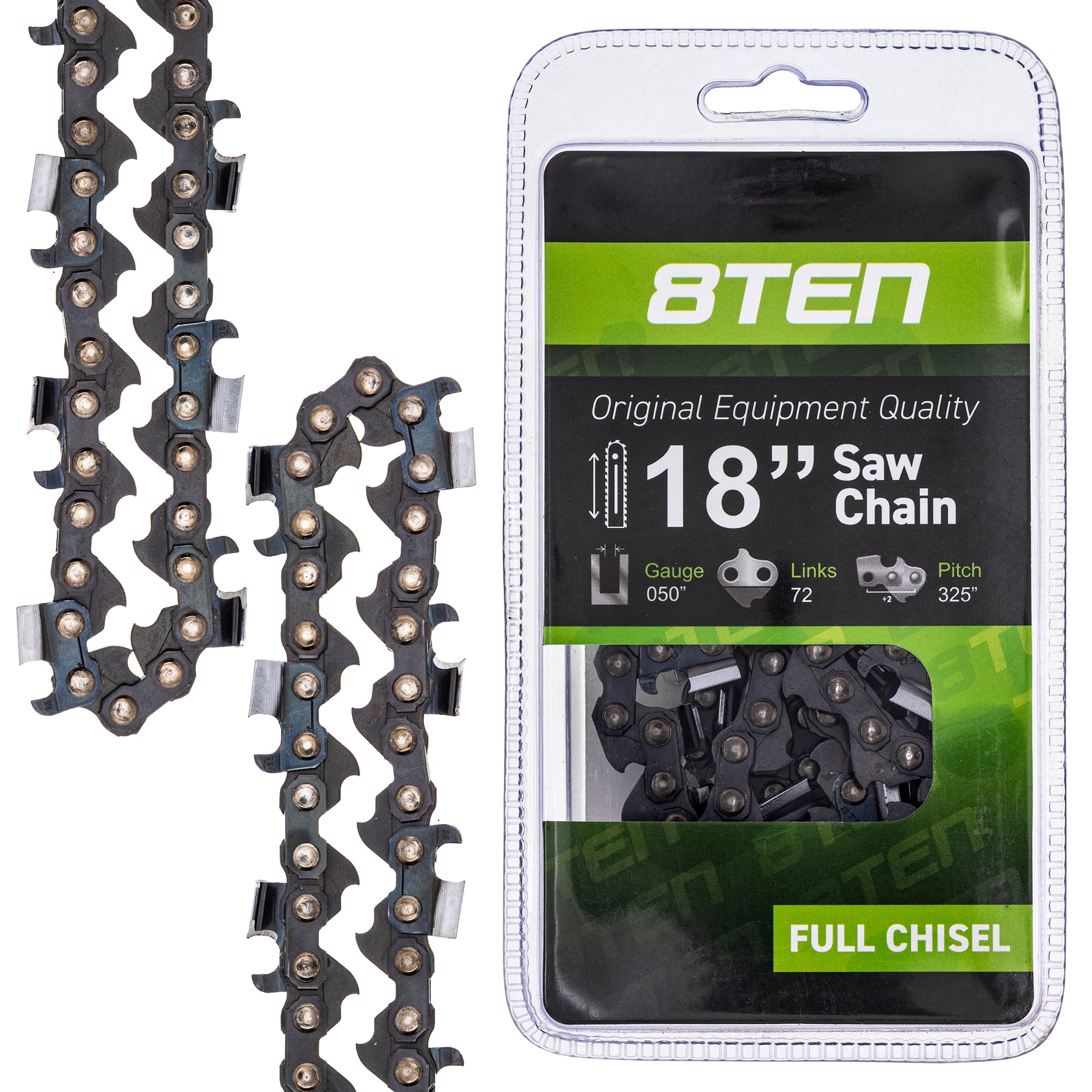 Chainsaw Bar & Chain Kit 18 Inch For Echo MK1002912 | 8TEN
