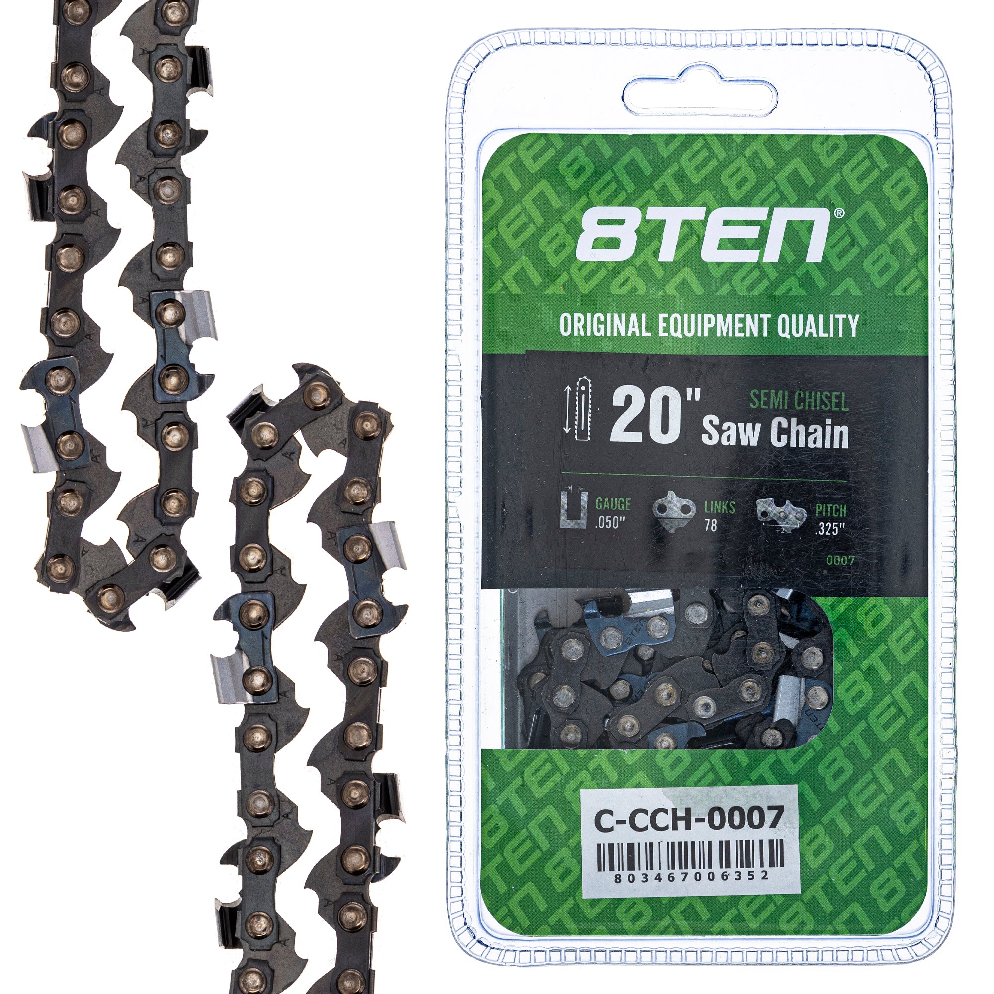 Chainsaw Chain 20 Inch .050 .325 78DL for zOTHER Windsor Stens Sabre McCulloch Carlton 520 8TEN 810-CCC2229H