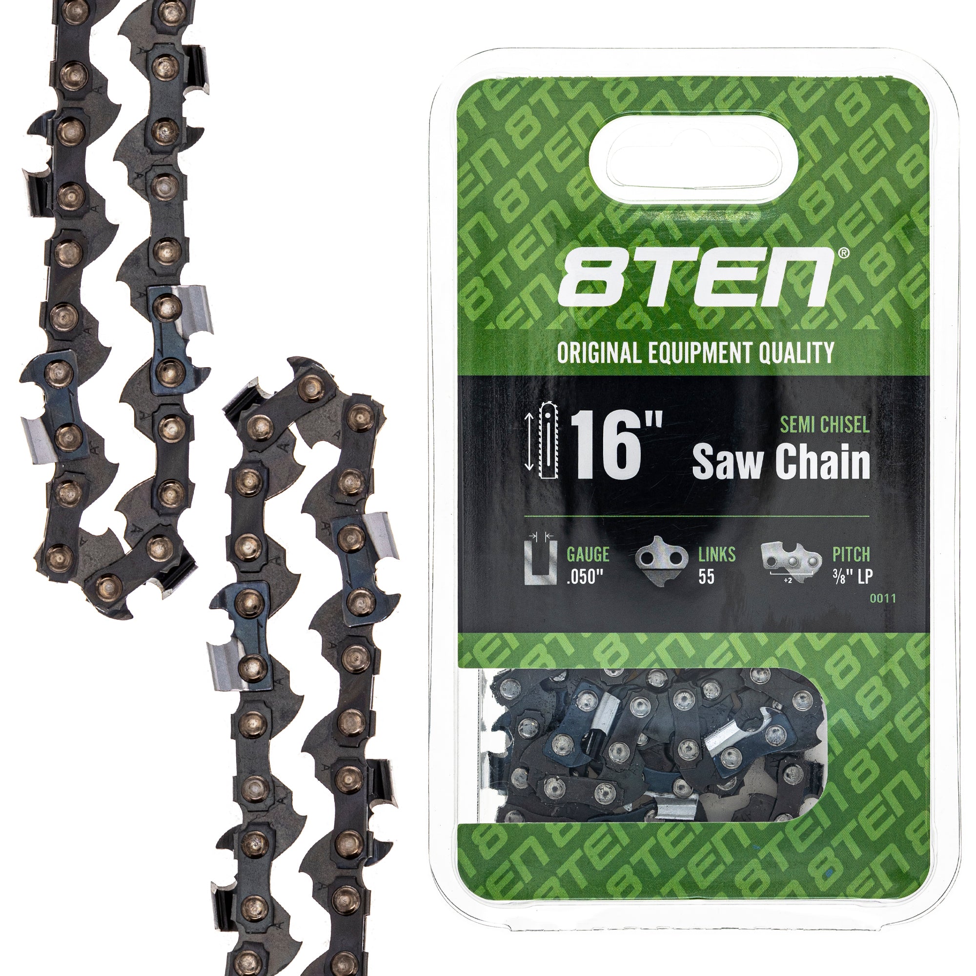 Chainsaw Chain 16 Inch .050 3/8 55DL for zOTHER Windsor Stens Oregon GB Carlton MSE MSA MS 8TEN 810-CCC2233H